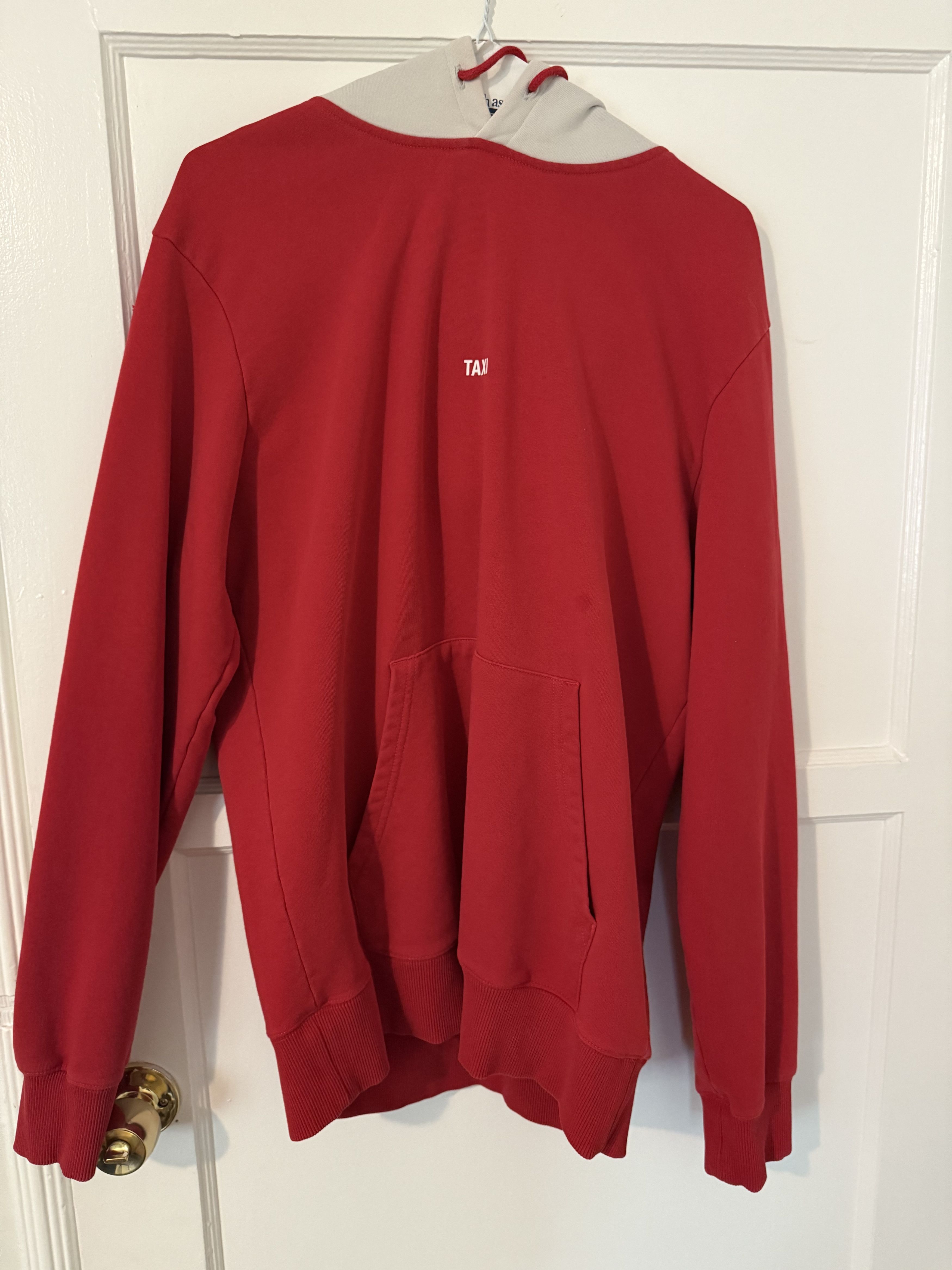 Helmut Lang Helmut Lang Red Taxi Hoodie Size US L / EU 52-54 / 3 - 1 Thumbnail