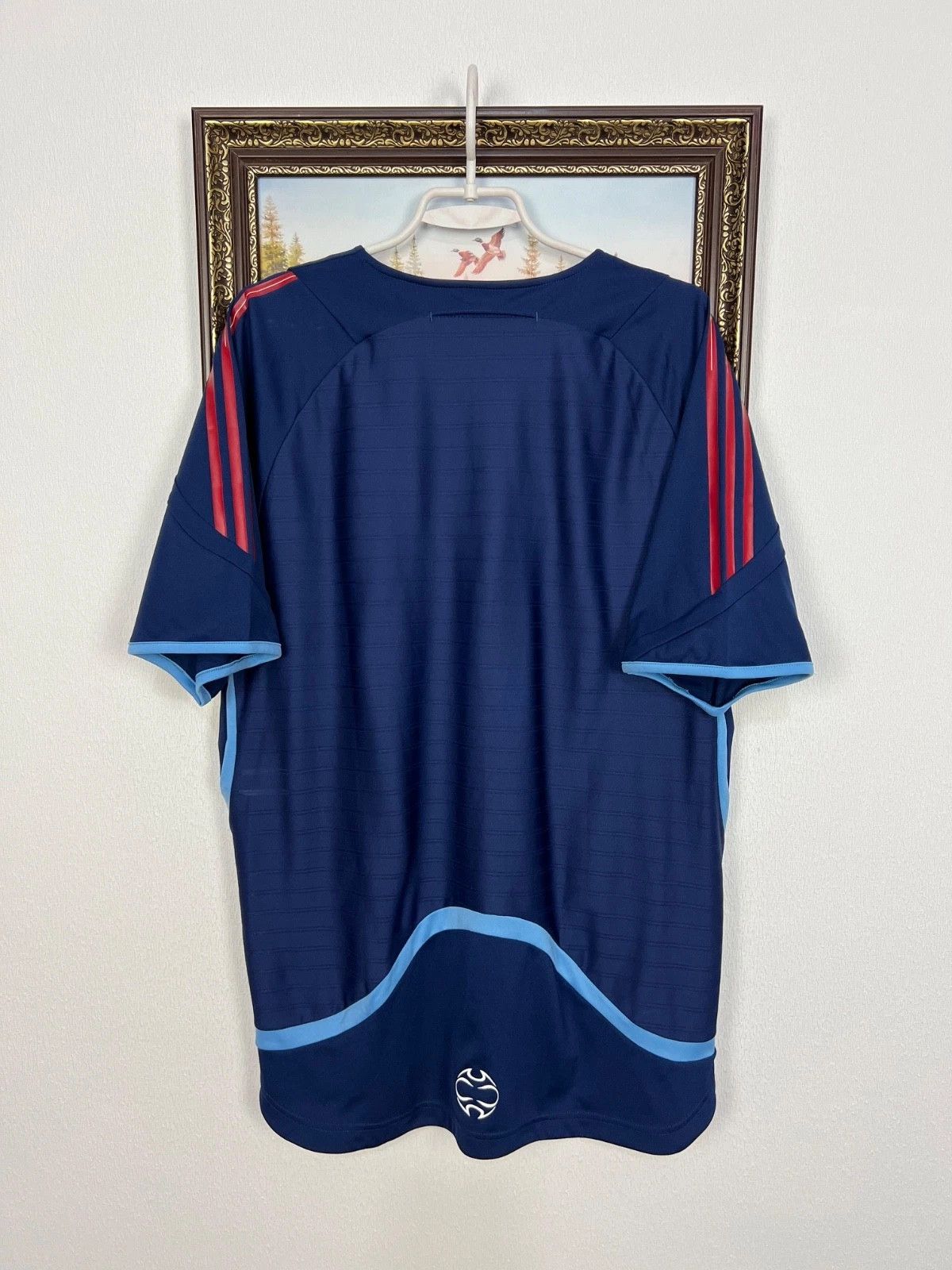 Adidas Denmark football shirt 2006 Soccer Adidas Jersey Mens Trikot Size US XL / EU 56 / 4 - 6 Thumbnail