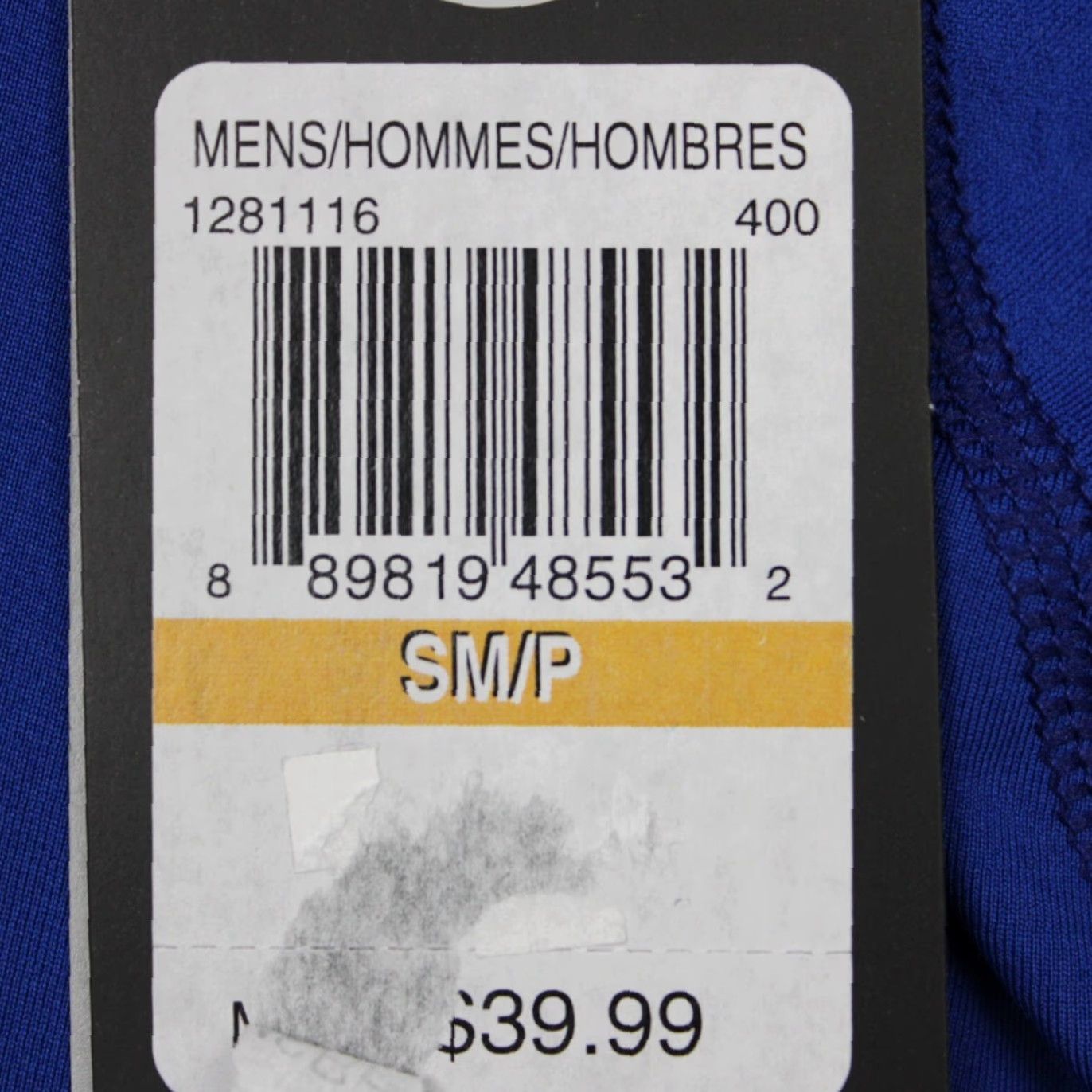 Under Armour Under Armour Shirt NWT Mens Small Blue UA Compression 3/4 Sleeve HeatGear L/S Size US S / EU 44-46 / 1 - 6 Thumbnail