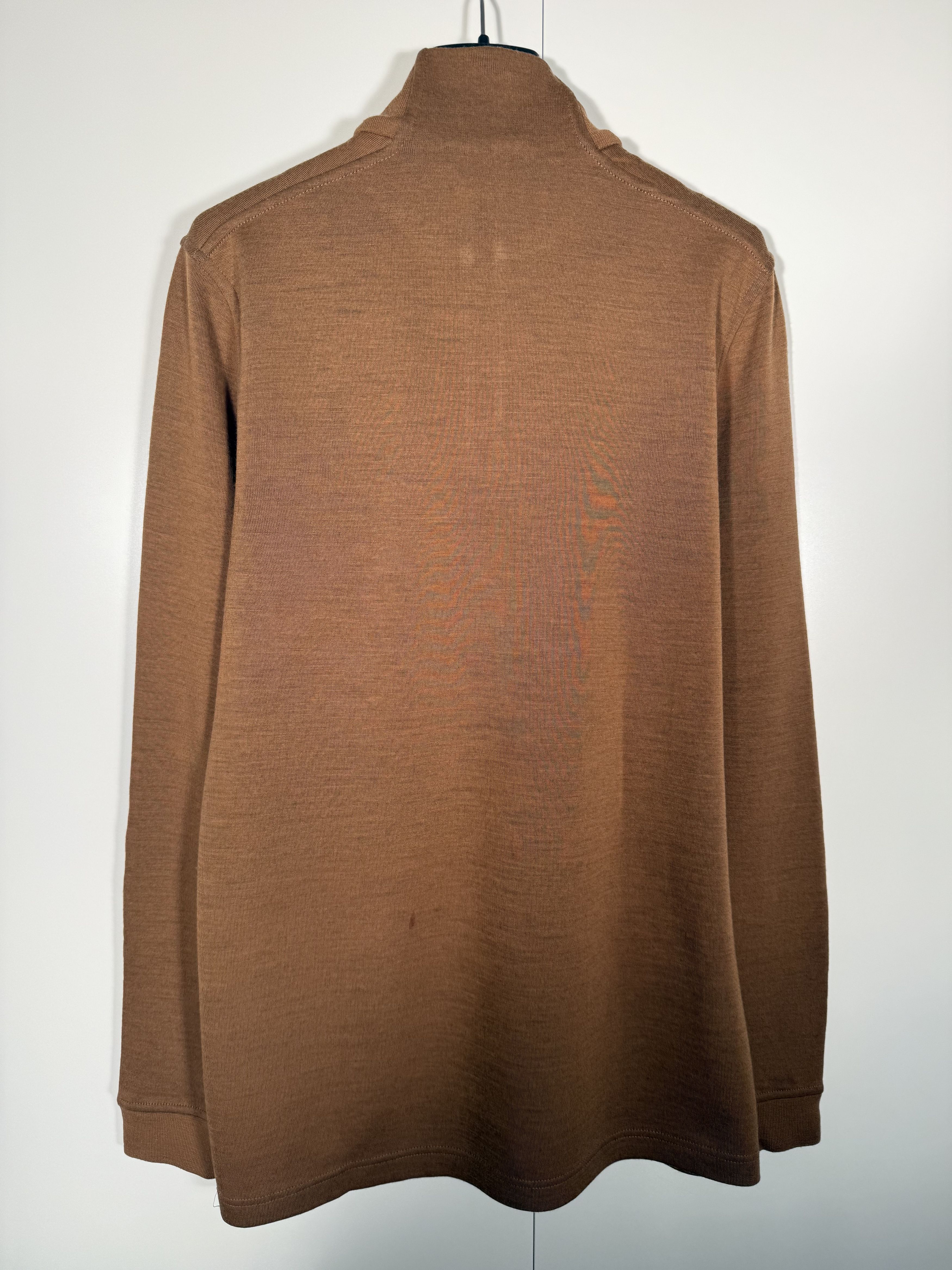 Hermes Hermès Quarter-Zip Cocoon Merino Base Layer ($945) Size US M / EU 48-50 / 2 - 2 Thumbnail