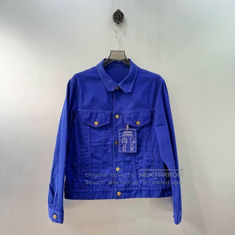 Louis Vuitton Louis Vuitton DNA Hangtag Denim Jacket Size US M / EU 48-50 / 2 - 2 Thumbnail