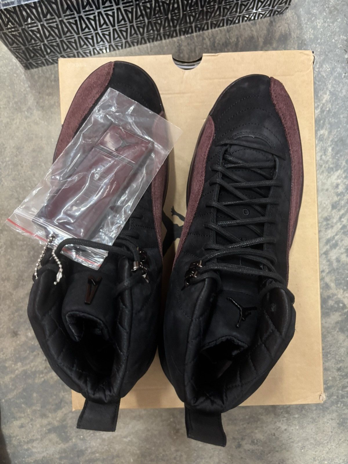 A Ma Maniere × Nike Nike x A Ma Maniere Jordan 12's Size US 11.5 / EU 44-45 - 7 Thumbnail