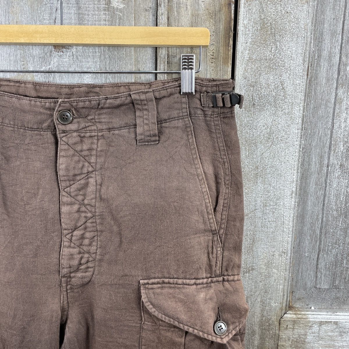 CABANE de ZUCCa × Issey Miyake Vintage Cabane De Zucca Issey Miyake Cargo Pants Size US 33 - 6 Thumbnail