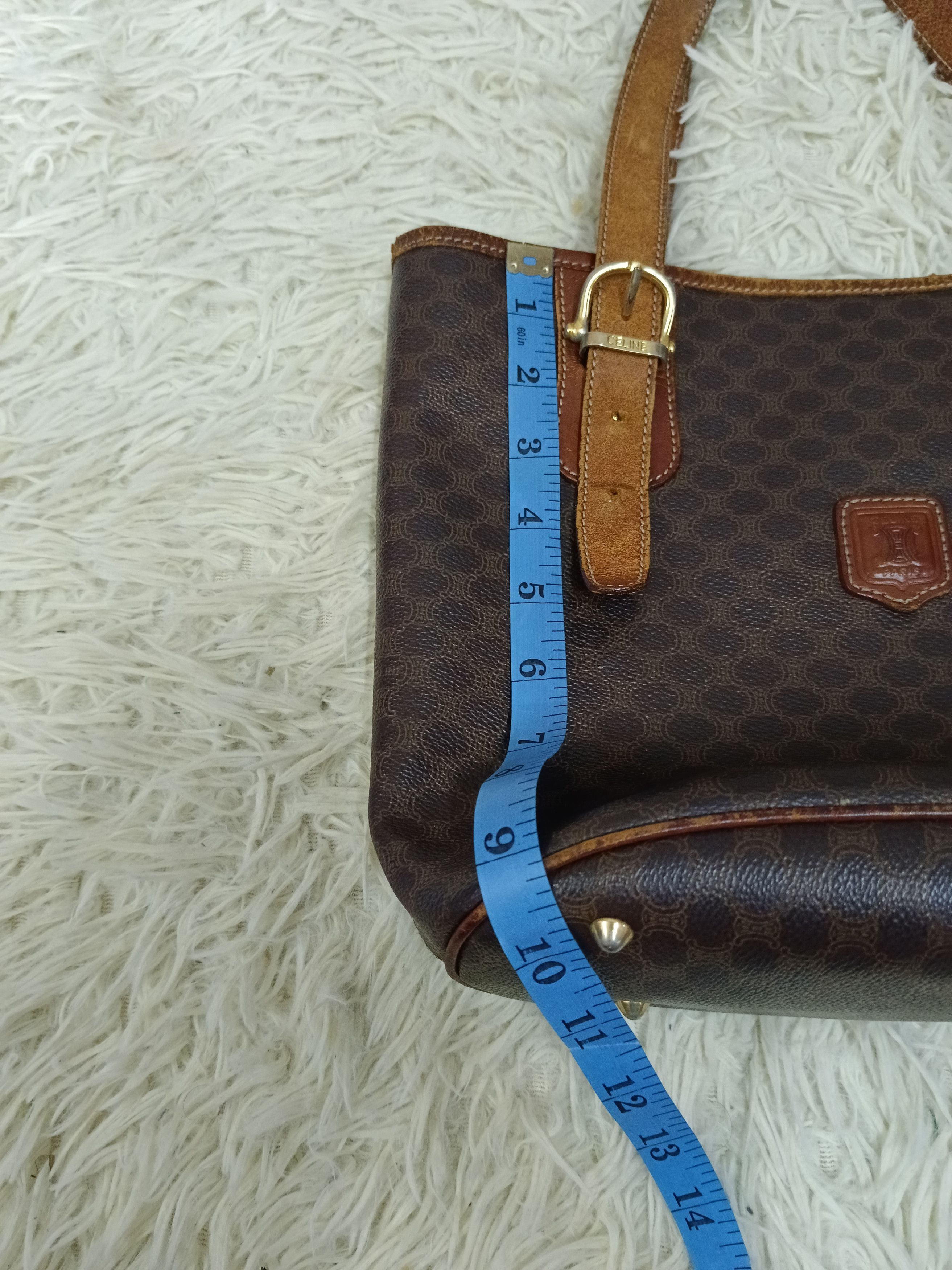 Celine CELINE MACADAM TOTE BAG Size ONE SIZE - 16 Thumbnail