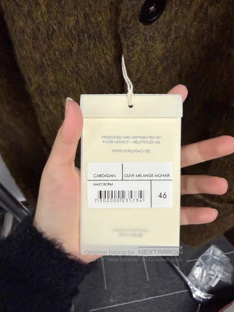 Our Legacy Our Legacy Mohair Cardigan Size US S / EU 44-46 / 1 - 3 Thumbnail