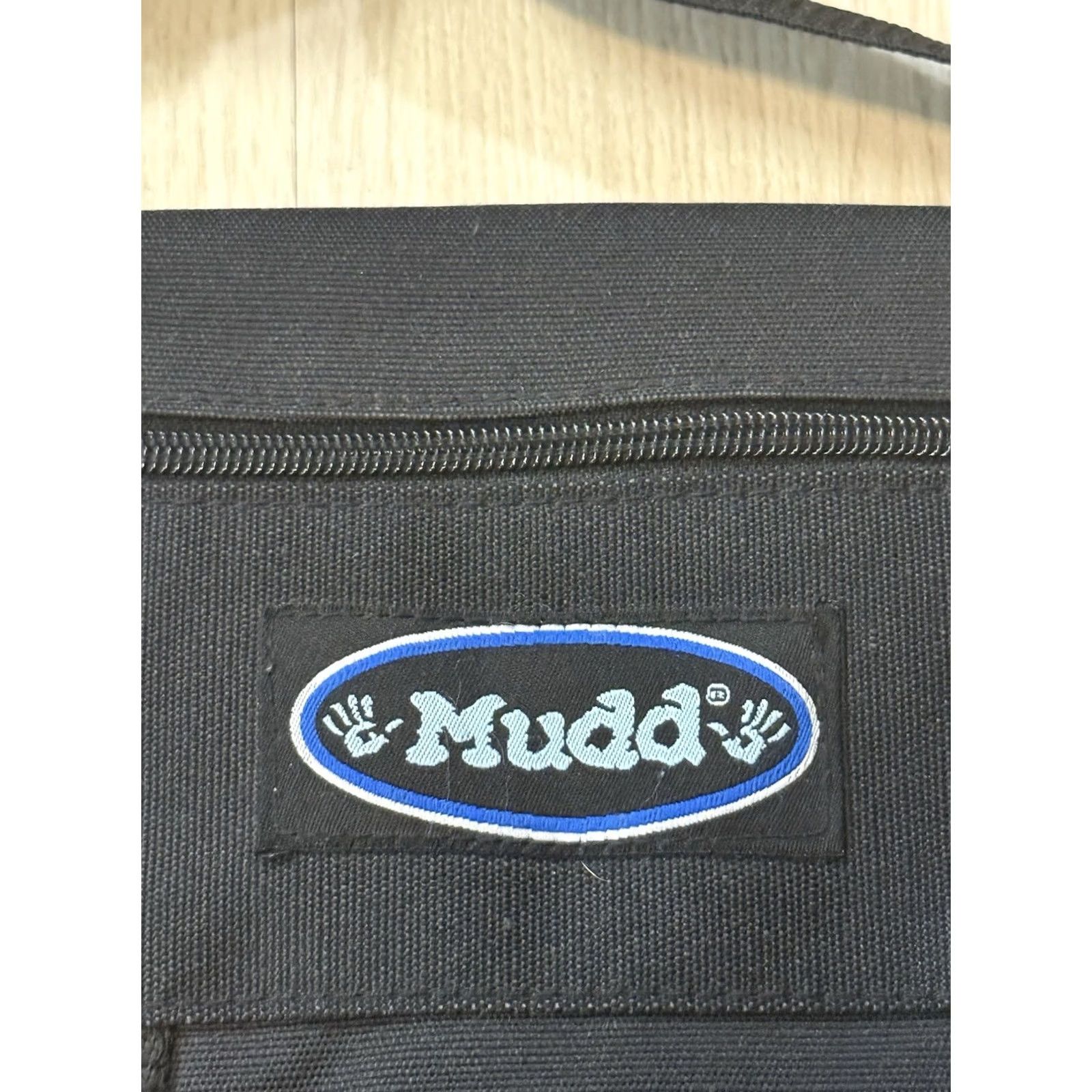 Vintage VINTAGE Mudd Crossbody Bag Women’s Bag Black Canvas Nylon Adjustable Strap 90s Retro Hipster Princess Purse Size ONE SIZE - 4 Thumbnail