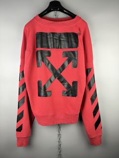 Off white champion hoodie red hotsell