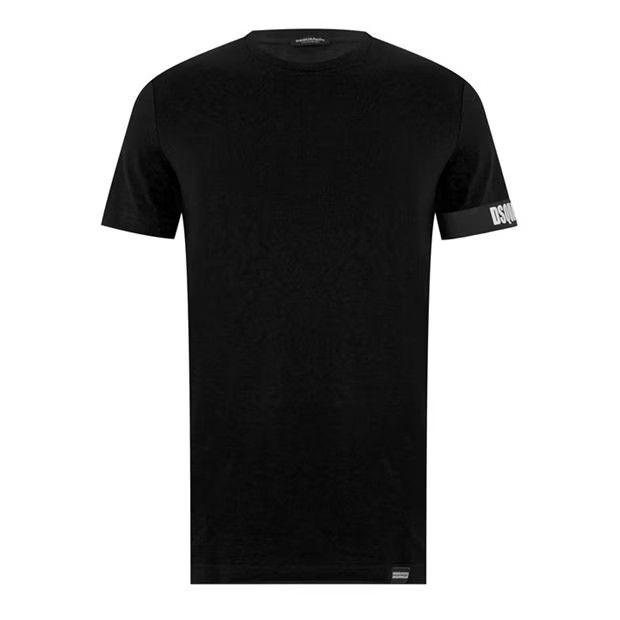 image of Dsquared2 O1G2R1Mq0424 T-Shirts In Black, Men's (Size Large)