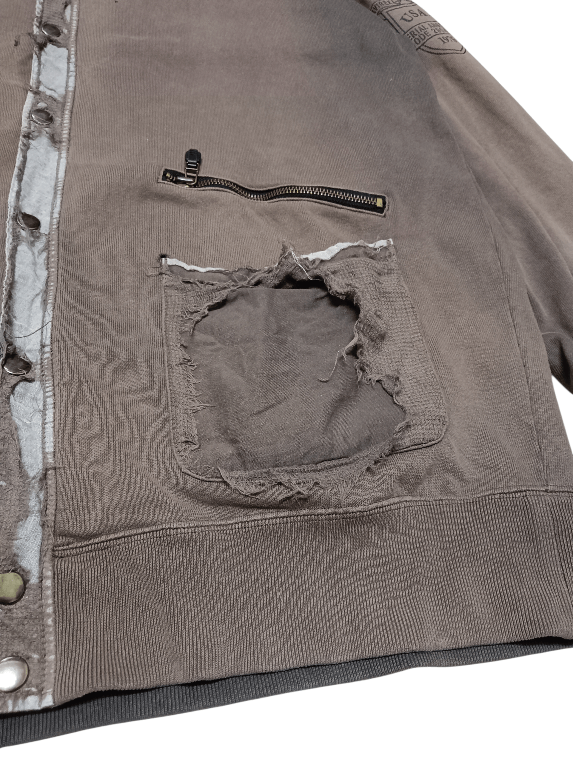 Avirex Rare Sunfaded Distressed Avirex USAF Varsity Jacket Size US XL / EU 56 / 4 - 4 Thumbnail