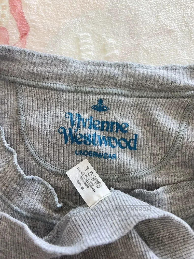 Vivienne Westwood vivienne westwood Second-hand Saturn knitted gray T-shirt Size L / US 10 / IT 46 - 5 Thumbnail