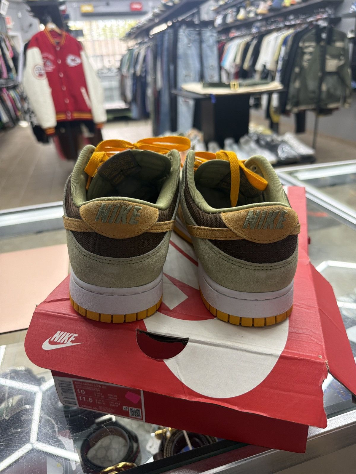 Nike Size 10 - Nike Dunk “Dusty Olive” OG All Super Clean Size US 10 / EU 43 - 8 Thumbnail