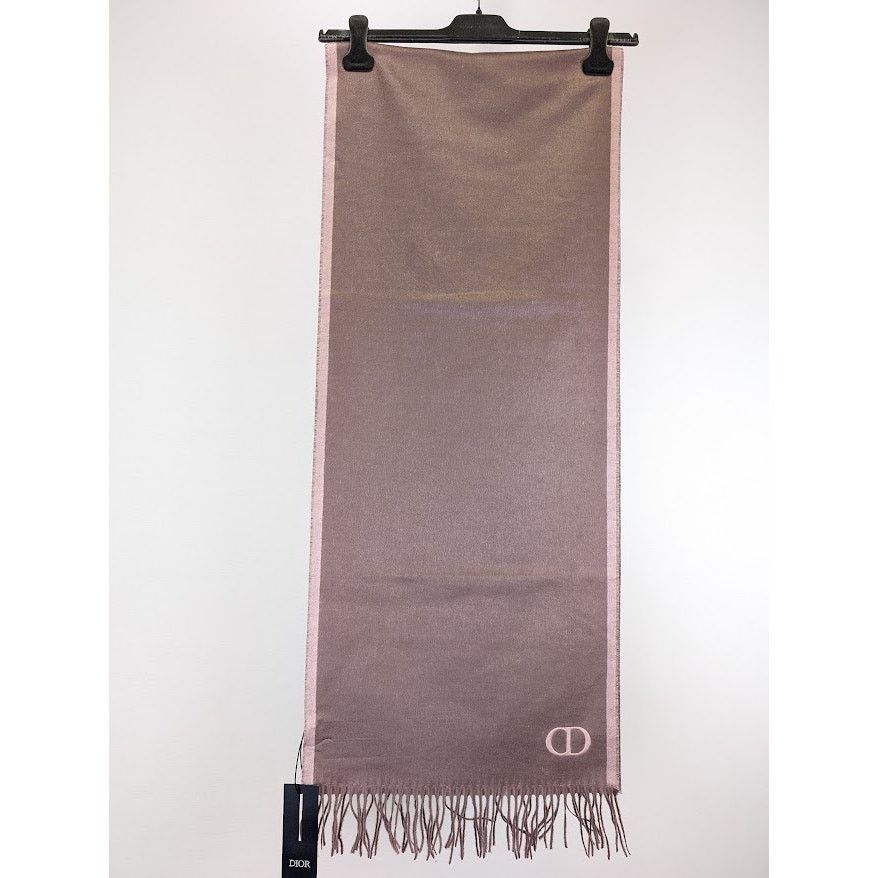 Dior o1rshd1 Size: OS/ Echarpe 36x195cm Franges Scarf Rose Violet Size ONE SIZE - 9 Thumbnail