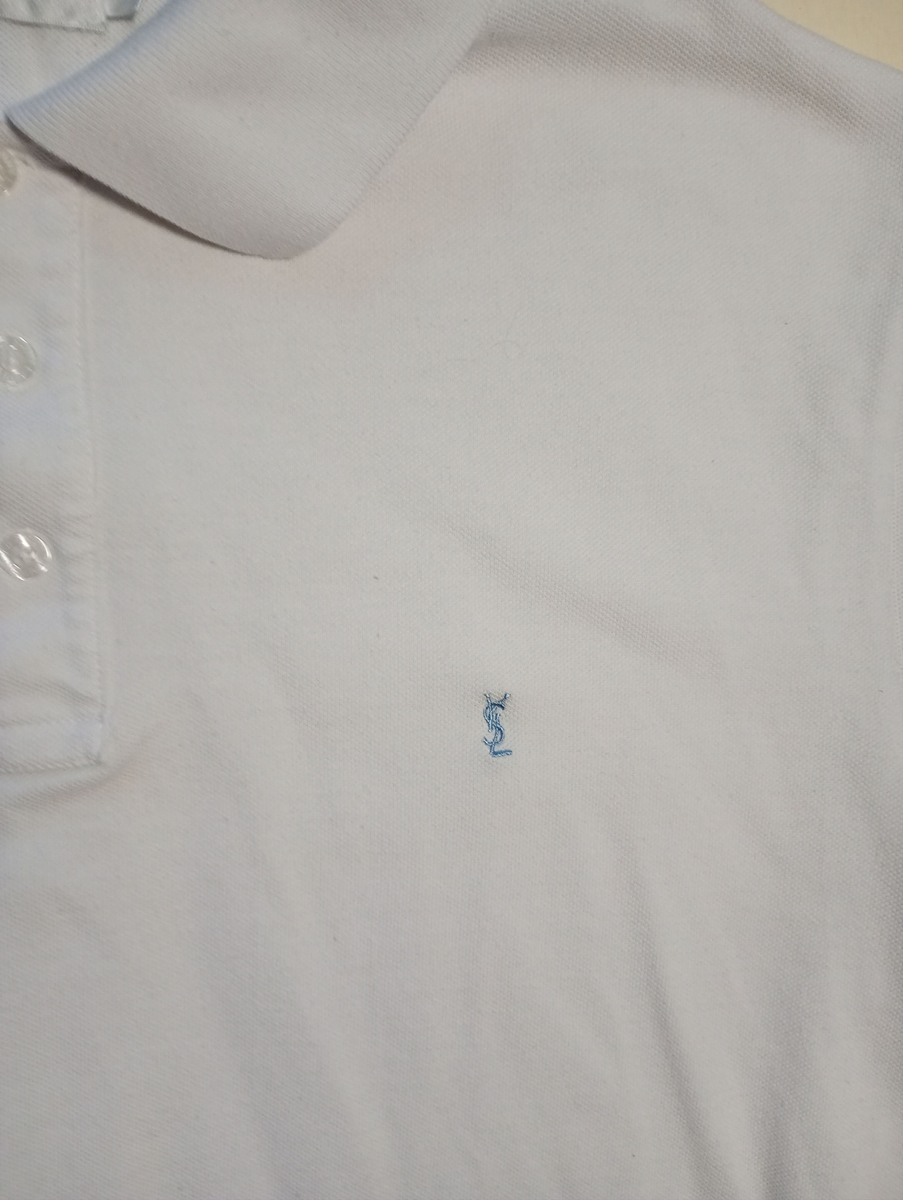Yves Saint Laurent YSL Pour Homme Polo Shirt Vintage 90's Size US XL / EU 56 / 4 - 6 Thumbnail
