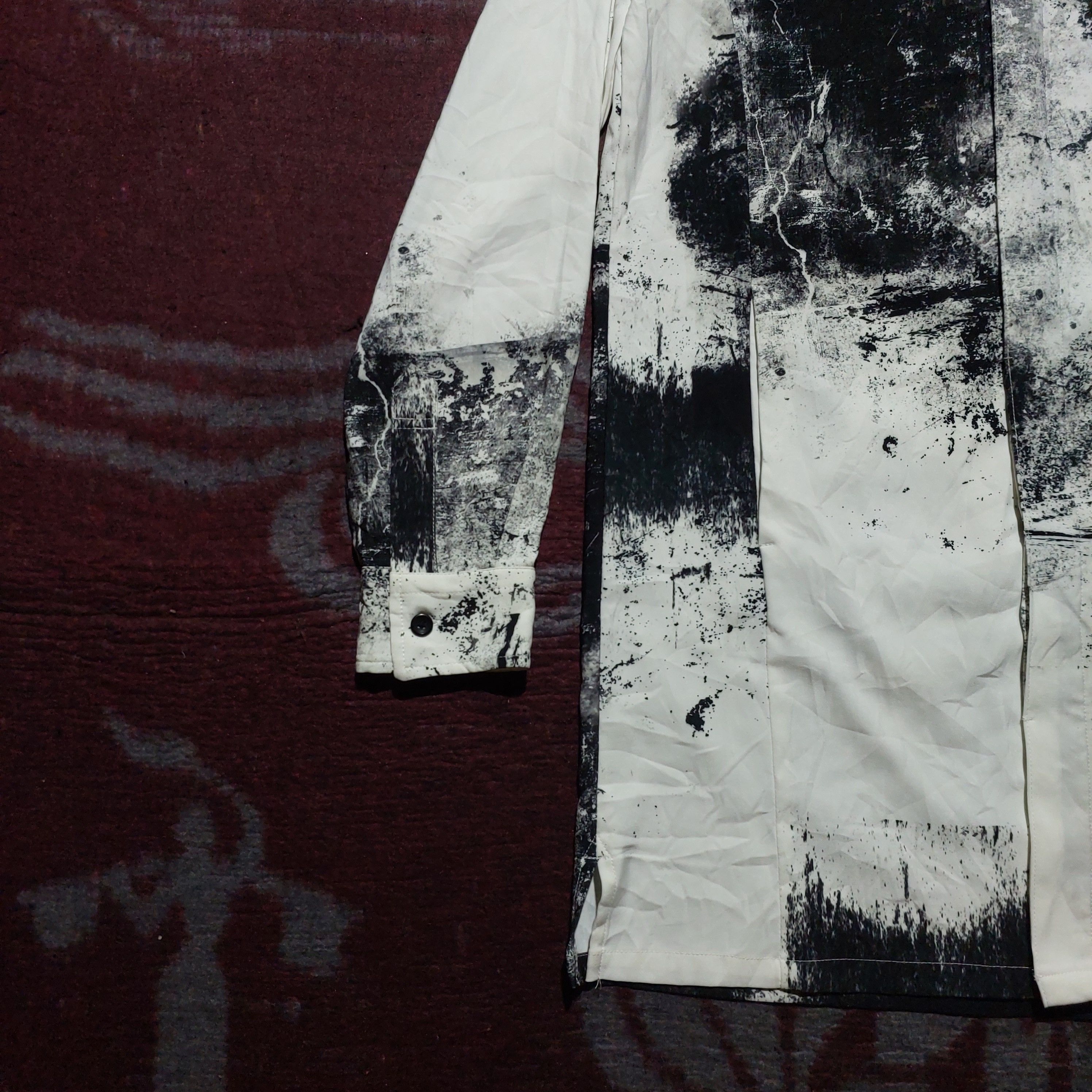 Shellac Shellac x Semantic Design monochrome long sleeve shirt Size US L / EU 52-54 / 3 - 7 Thumbnail