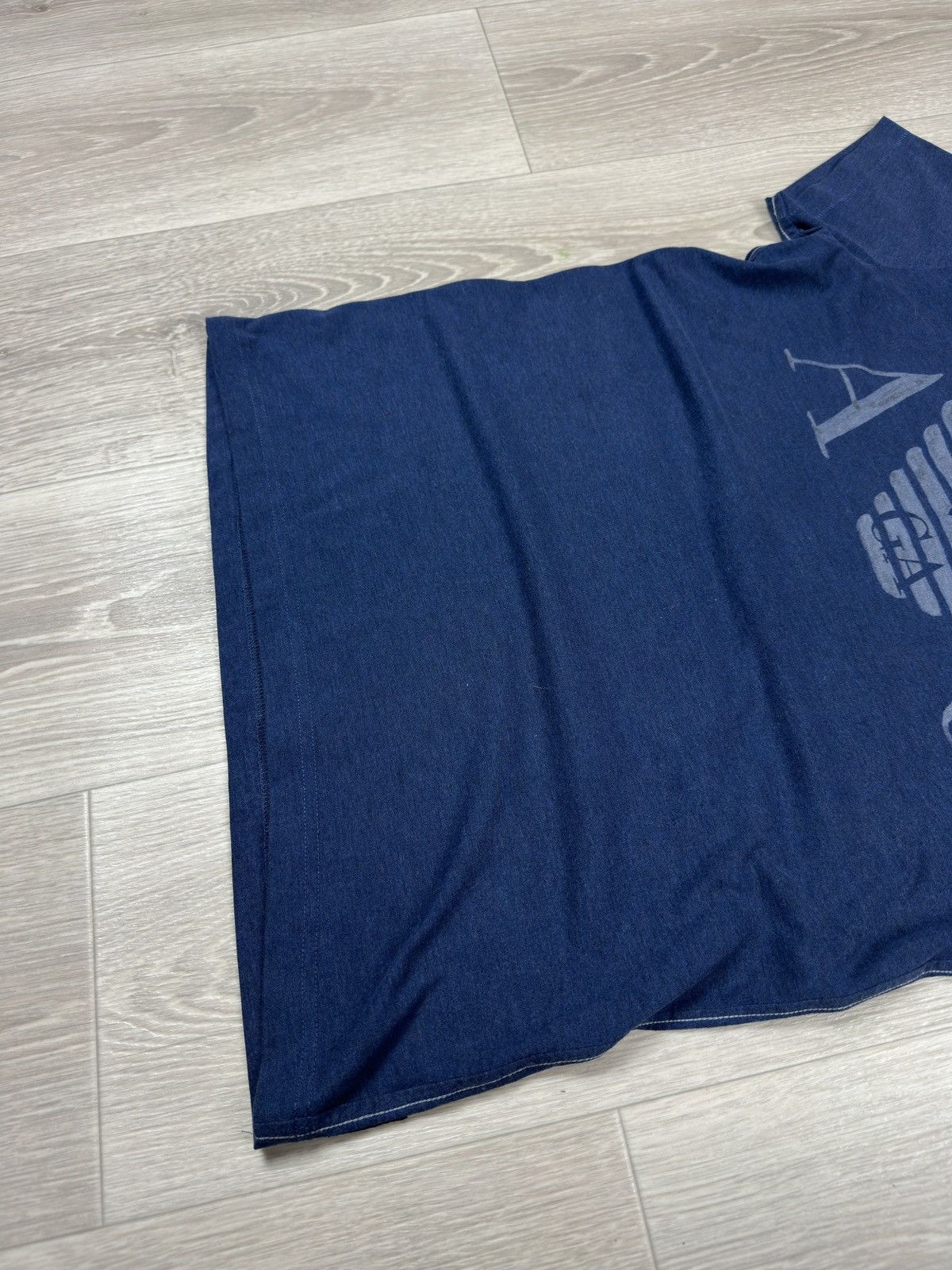 Armani Vintage Armani Jeans Big Logo T-Shirt Short Sleeve Size US M / EU 48-50 / 2 - 4 Thumbnail