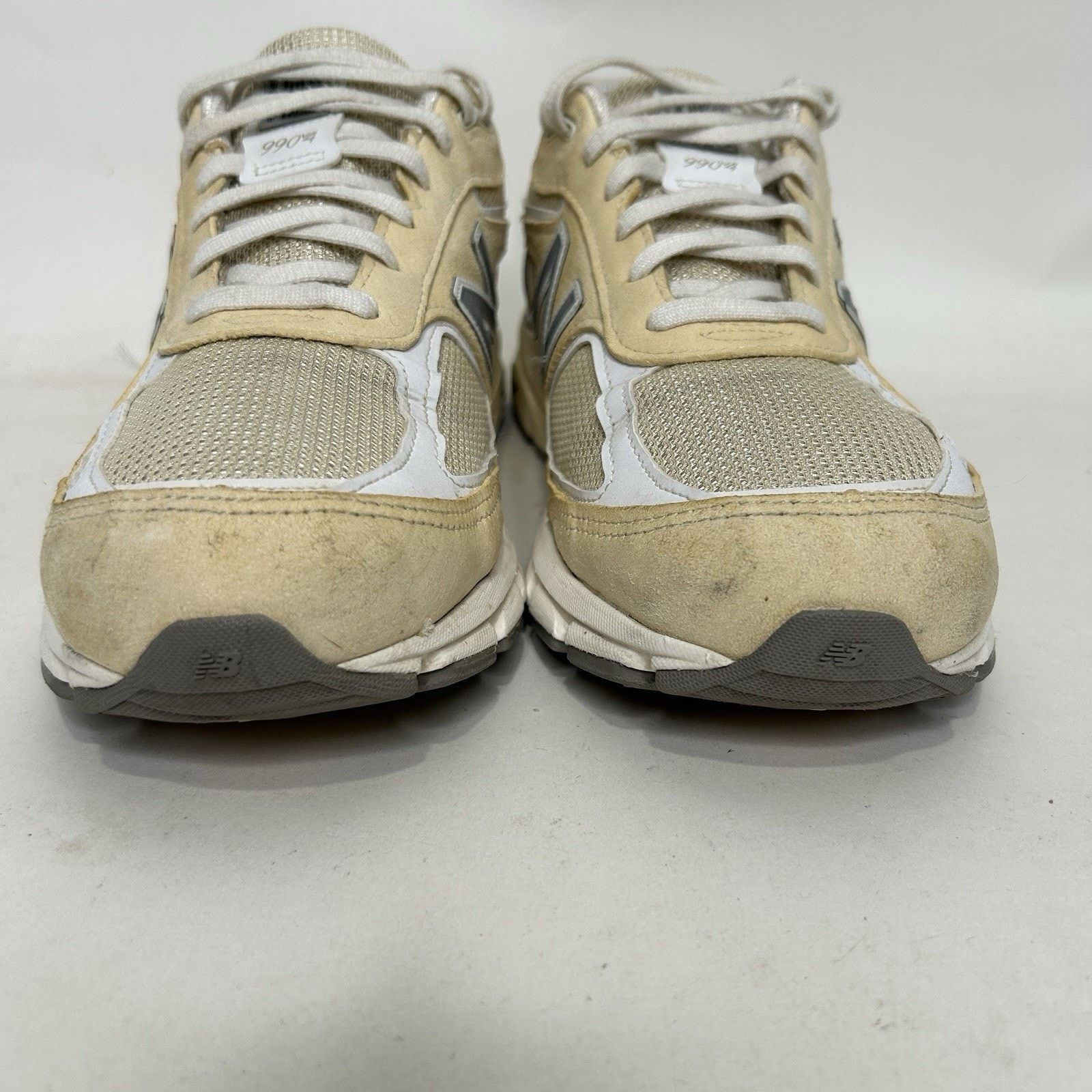 New Balance Teddy Santis x New Balance 990v4 “Limestone White” U990TE4 Size US 11 / EU 44 - 8 Thumbnail