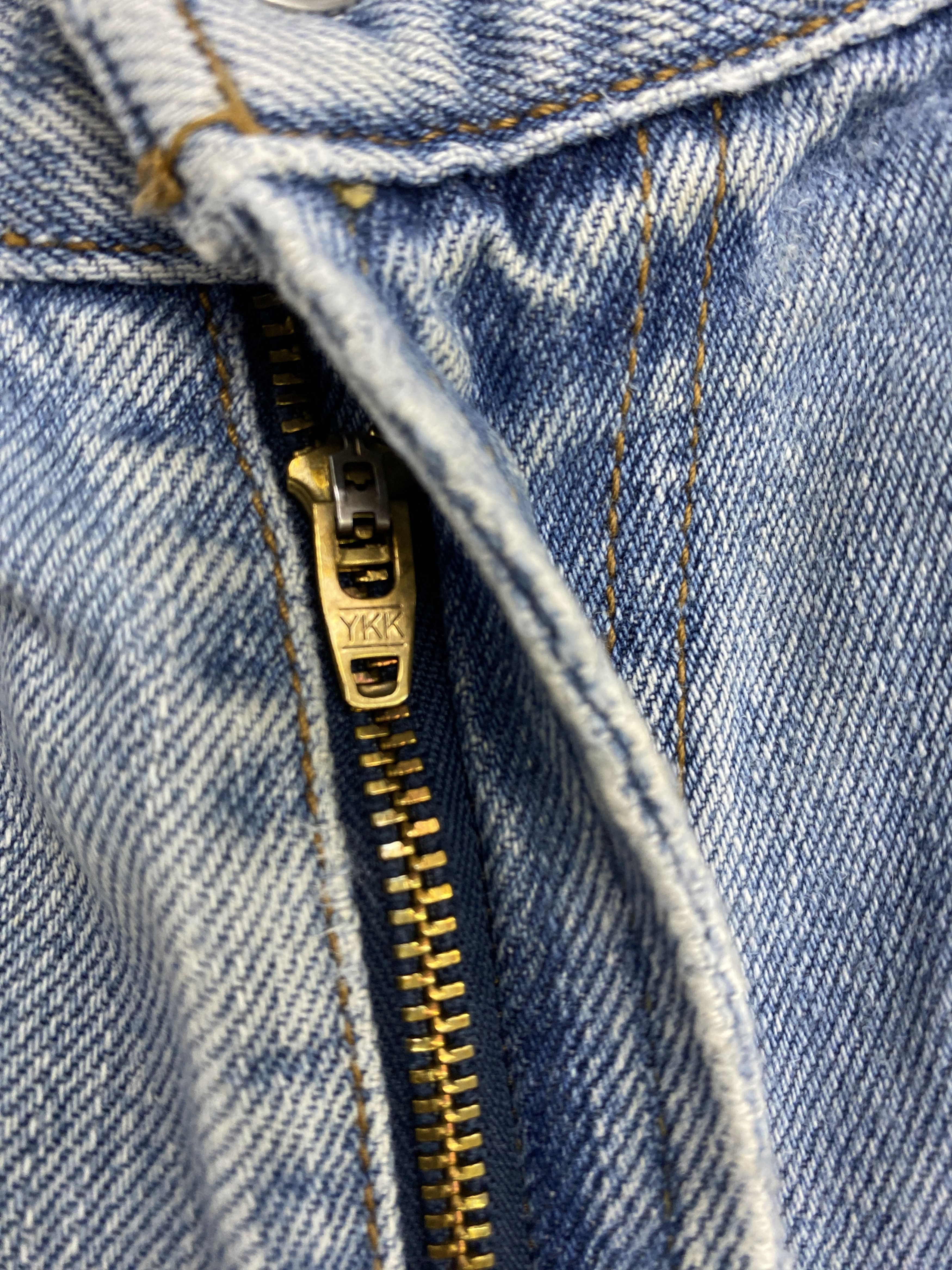 Levi's × Vintage Light Washed Vintage Levis 550 Distressed Jeans Size US 35 - 10 Thumbnail