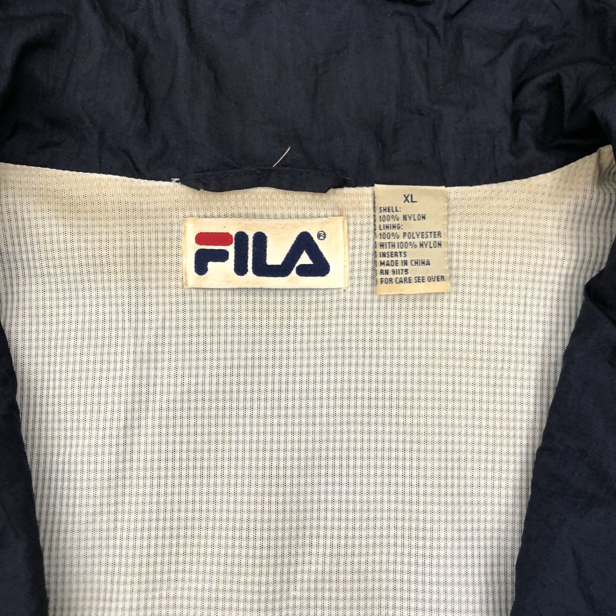 Fila × Vintage Vintage FILA track jacket Size US XL / EU 56 / 4 - 4 Thumbnail