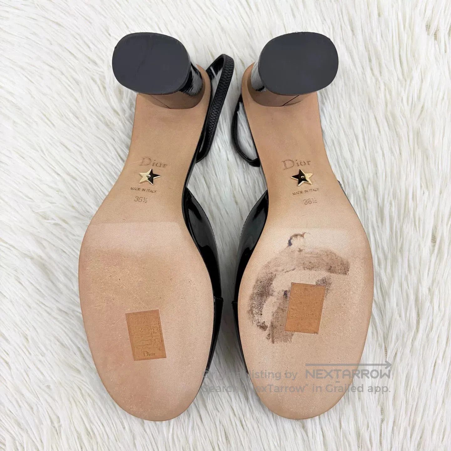 Dior Dior Black Patent Leather Mary Jane Shoes. Size US 5.5 / IT 35.5 - 7 Thumbnail
