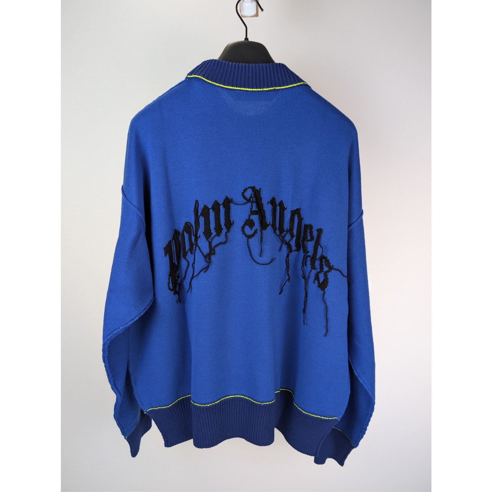 Palm Angels o1rshd1 Bear Sweater in Blue / Brown Size US L / EU 52-54 / 3 - 16 Thumbnail
