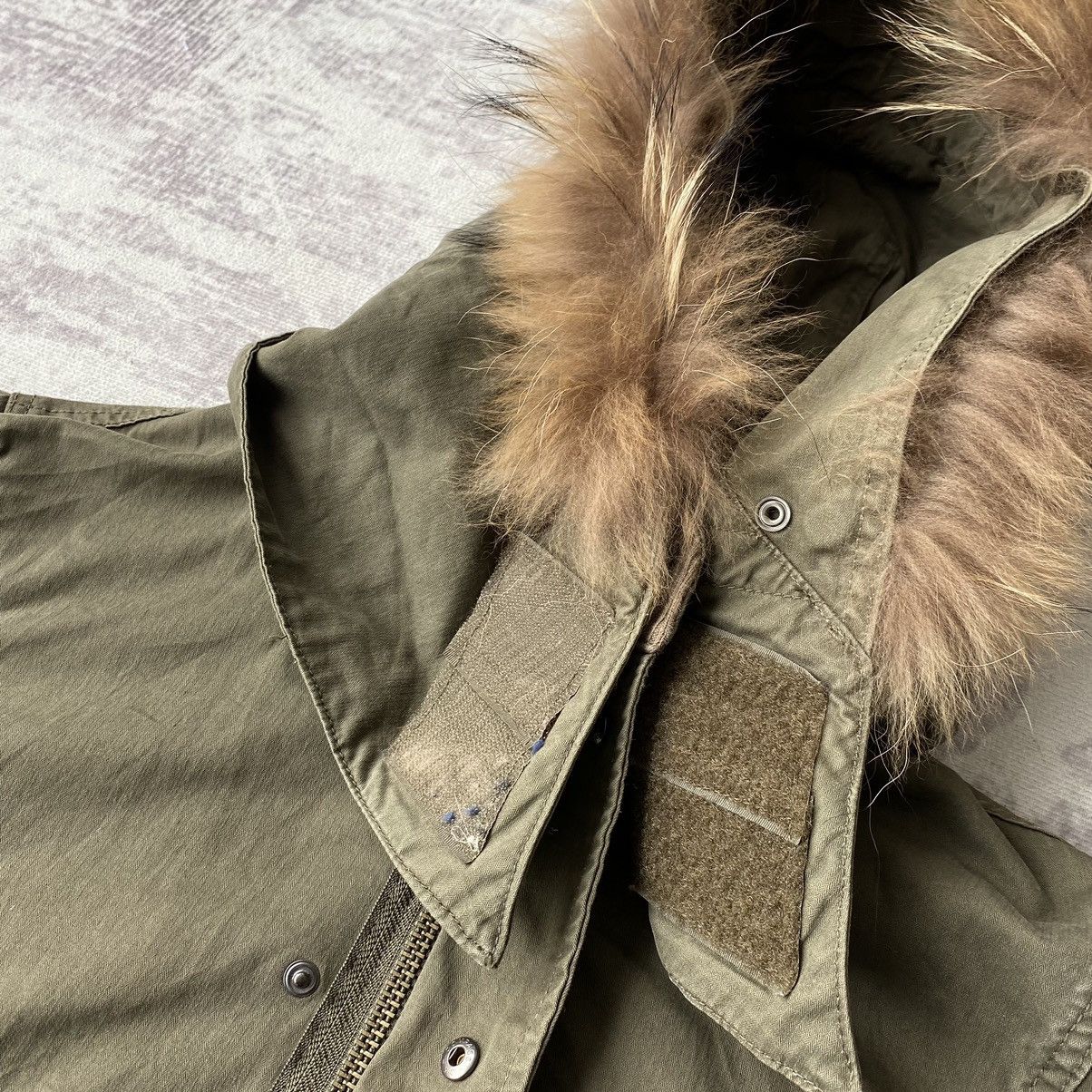 If Six Was Nine × Le Grande Bleu (L.G.B.) × Takeo Kikuchi Takeo Kikuchi Raccoon Fur Parka Jacket Size US M / EU 48-50 / 2 - 11 Thumbnail