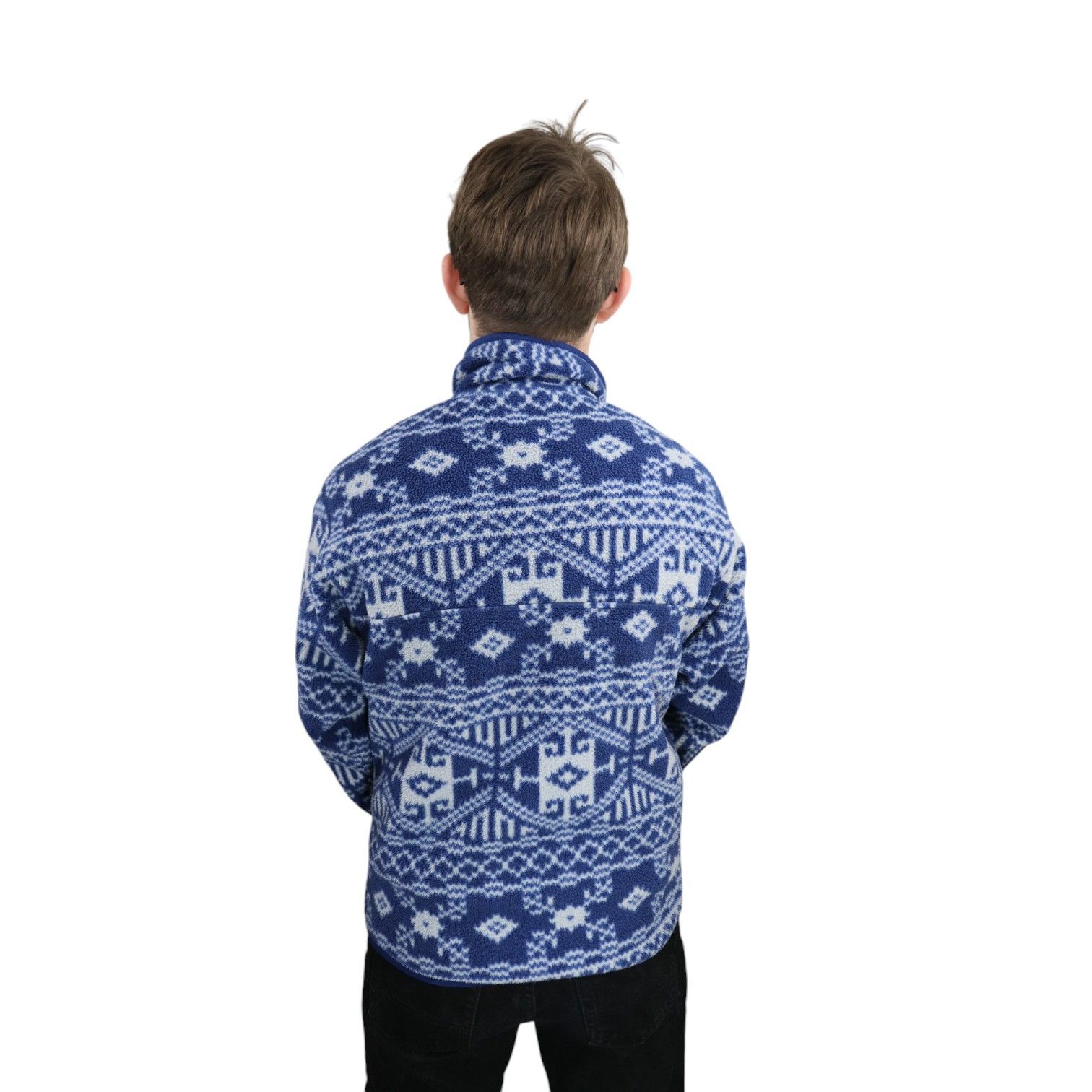 Arc'teryx × Patagonia × Supreme Vintage Patagonia Fischer Drake Aztec Fleece Jacket Mens XS Size US XS / EU 42 / 0 - 3 Thumbnail