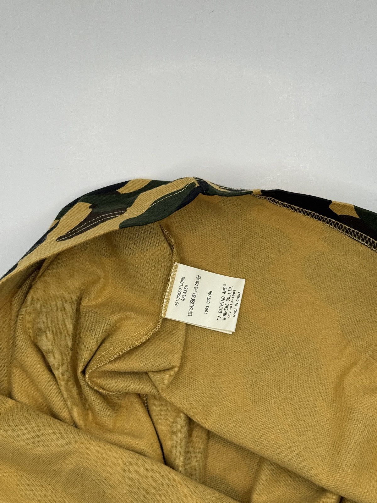 Bape BAPE 1st Camo One Point Tee Size US S / EU 44-46 / 1 - 6 Thumbnail