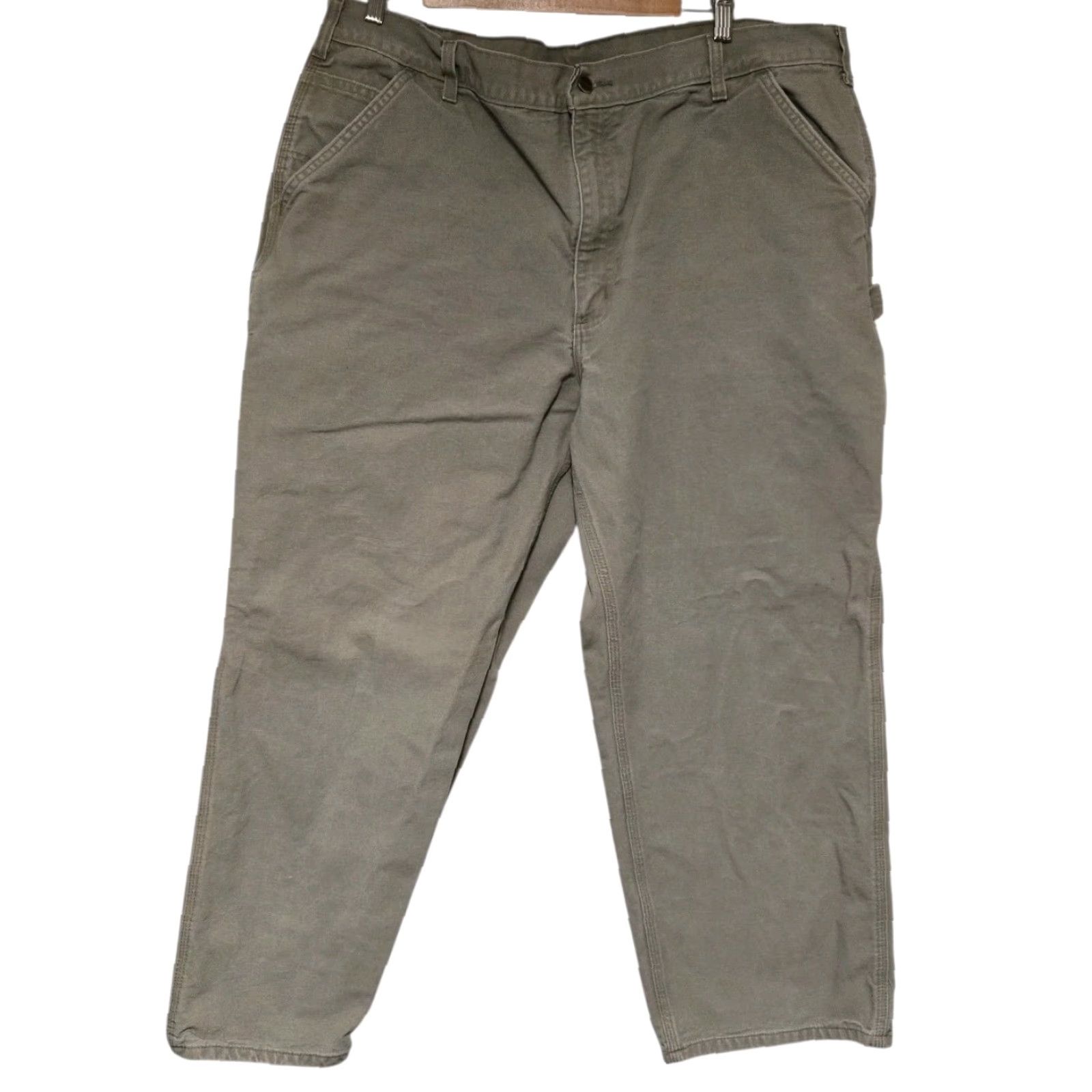 Carhartt VINTAGE Carhartt Workwear Pants Mens 42 x 30 Carpenter Dungaree Fit Read Size US 42 / EU 58 - 3 Thumbnail