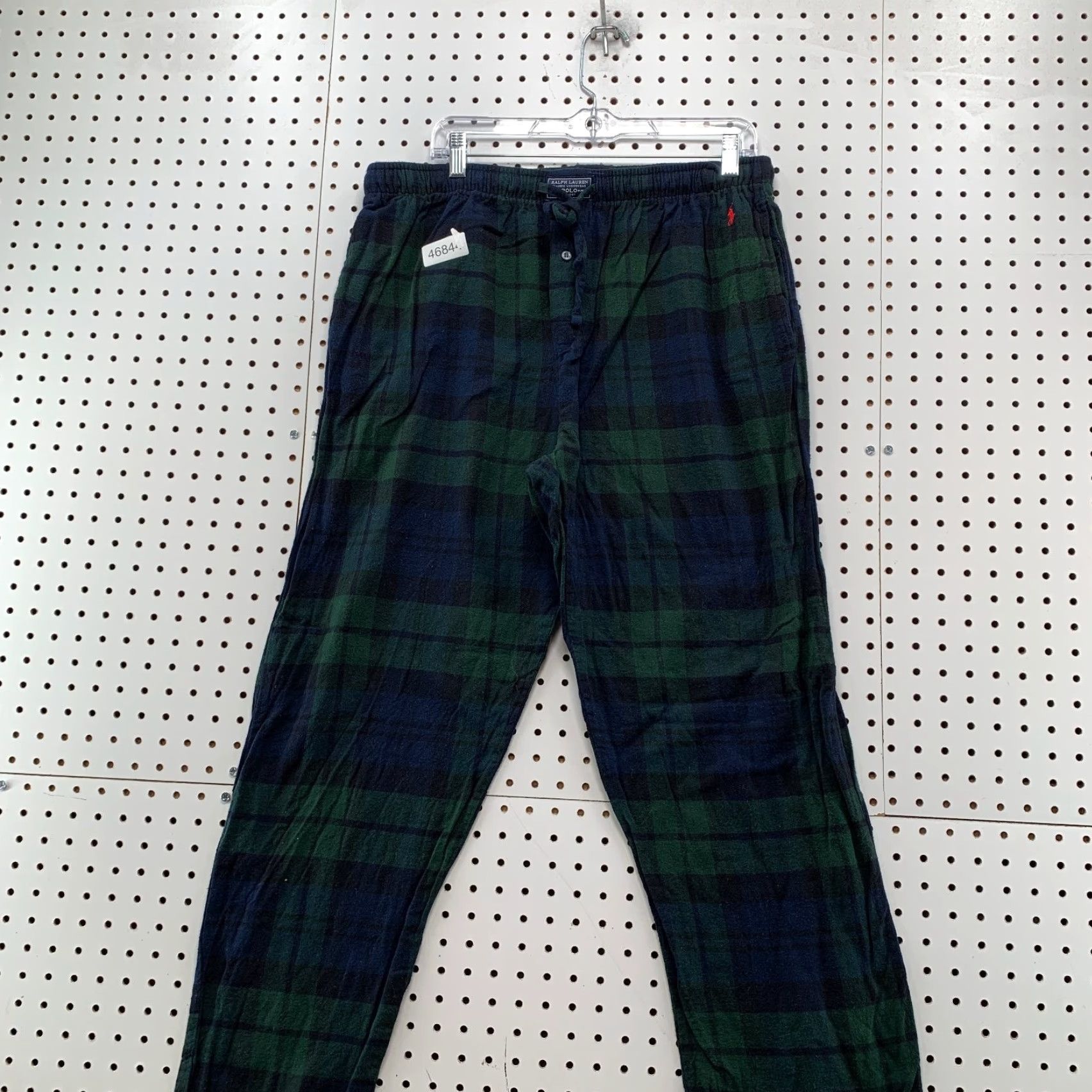 Polo Ralph Lauren Polo Ralph Lauren Pajama Pants Mens XL Green Relaxed Fit Tartan Plaid Drawstring Size US XL / EU 56 / 4 - 3 Thumbnail