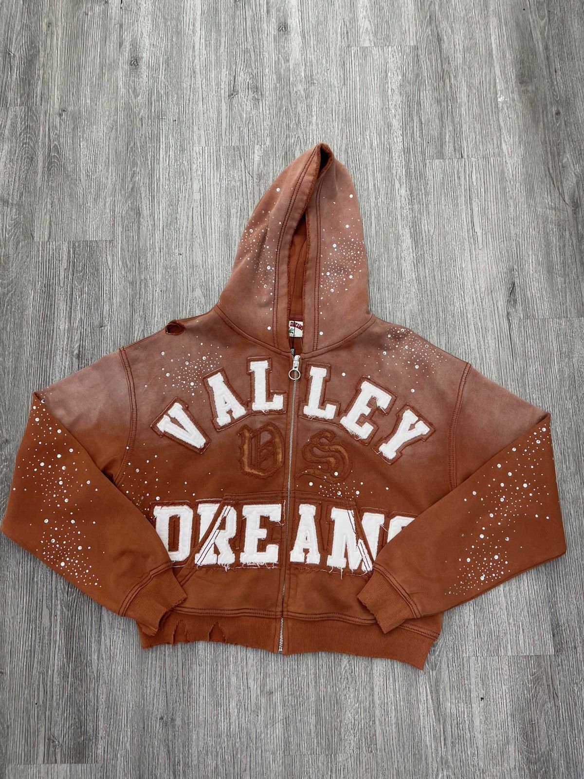 Vale Vale clasico zip hoodie (browm) Size US S / EU 44-46 / 1 - 1 Thumbnail