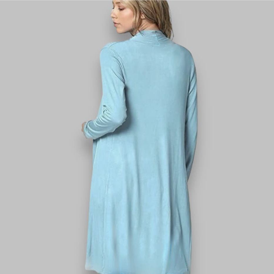 Neiman Marcus Neiman Marcus Sky Blue Cotton Cardigan | Size L Size L / US 10 / IT 46 - 5 Thumbnail