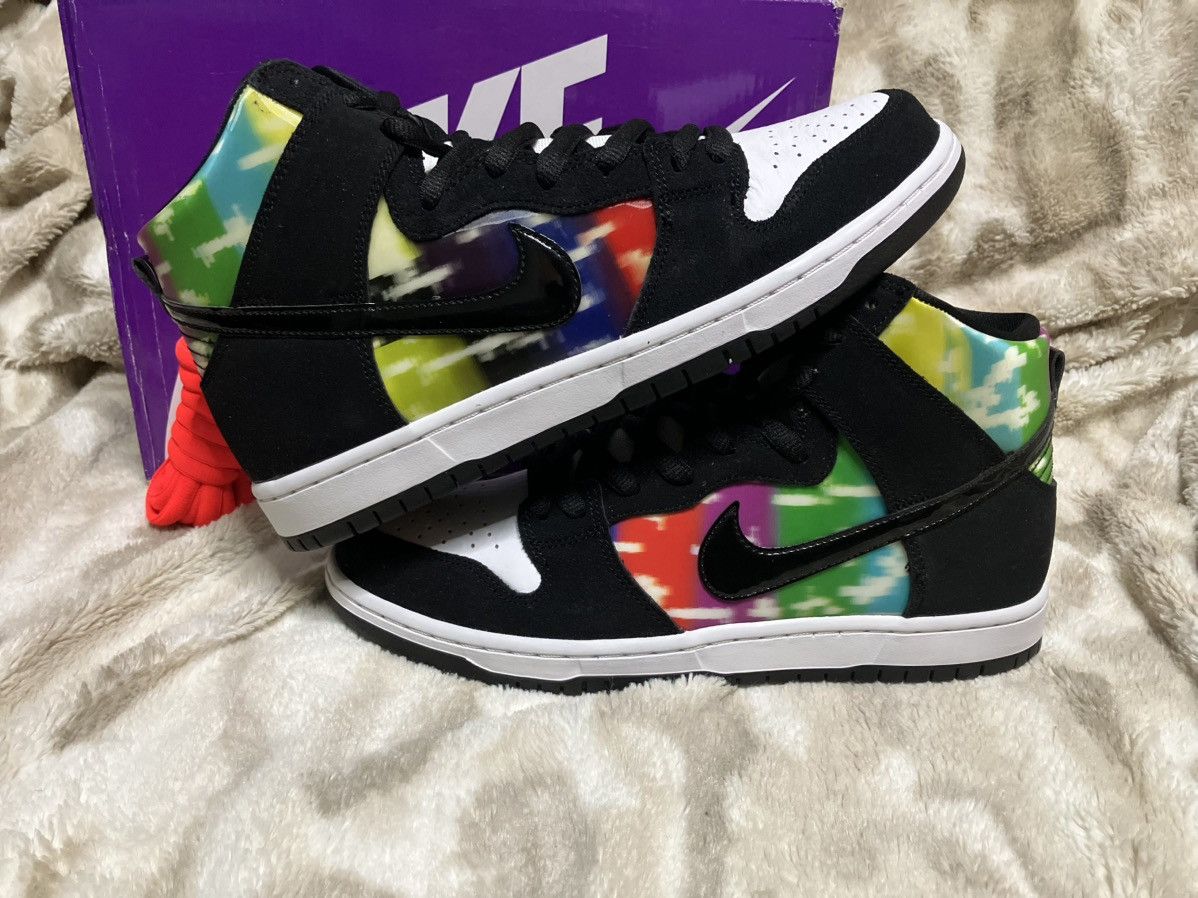 Nike SB Sz 9.5m- Nike SB Dunk High TV Signal Size US 9.5 / EU 42-43 - 5 Thumbnail
