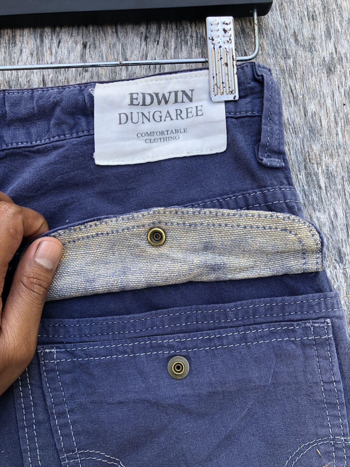 Edwin Japanese Edwin Faded Colour Plain Design Size US 31 - 12 Thumbnail