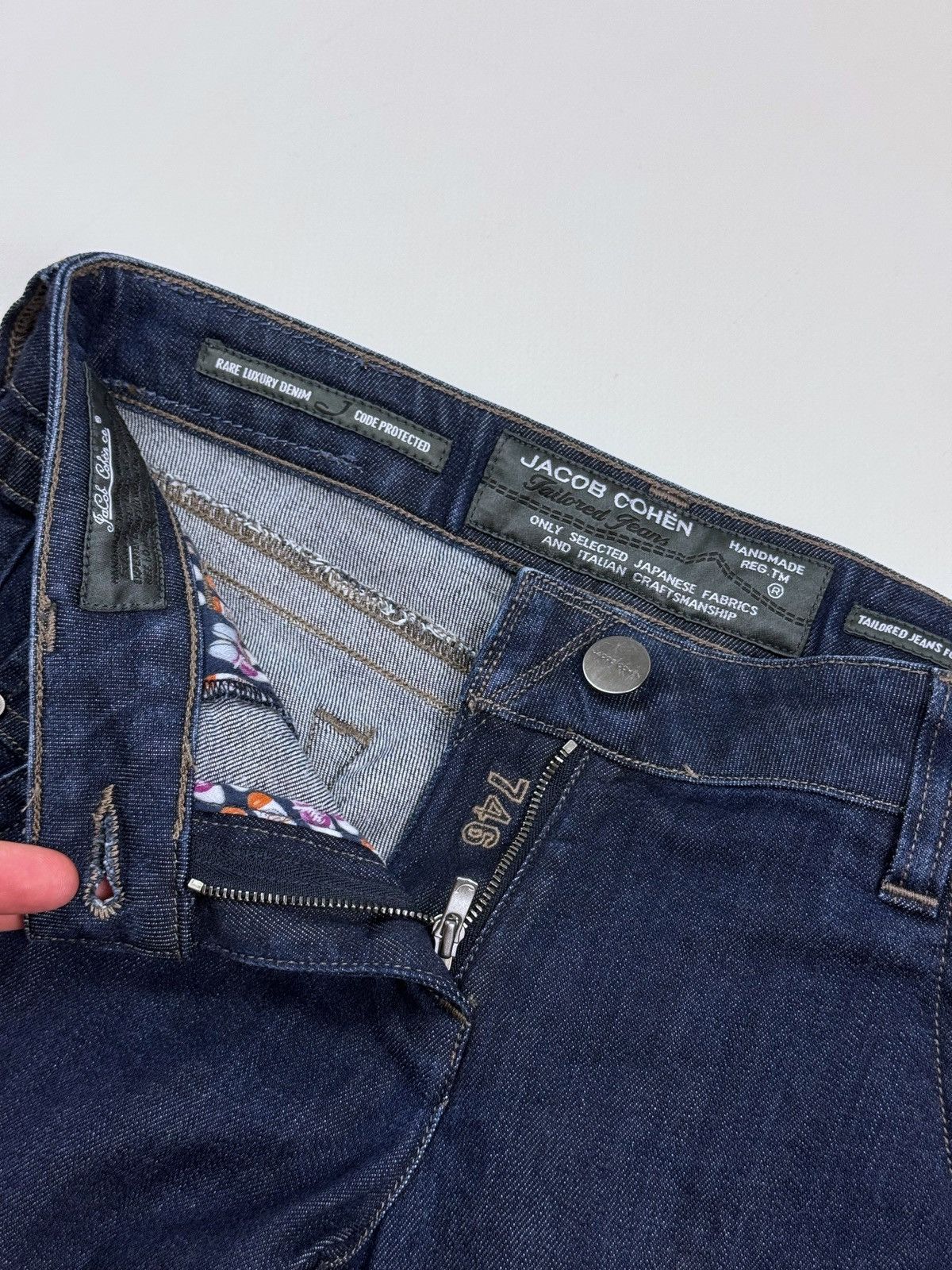 Jacob Cohen Jacob Cohen Style 746 Denim Slim Women’s Jeans Size 28" / US 6 / IT 42 - 8 Thumbnail