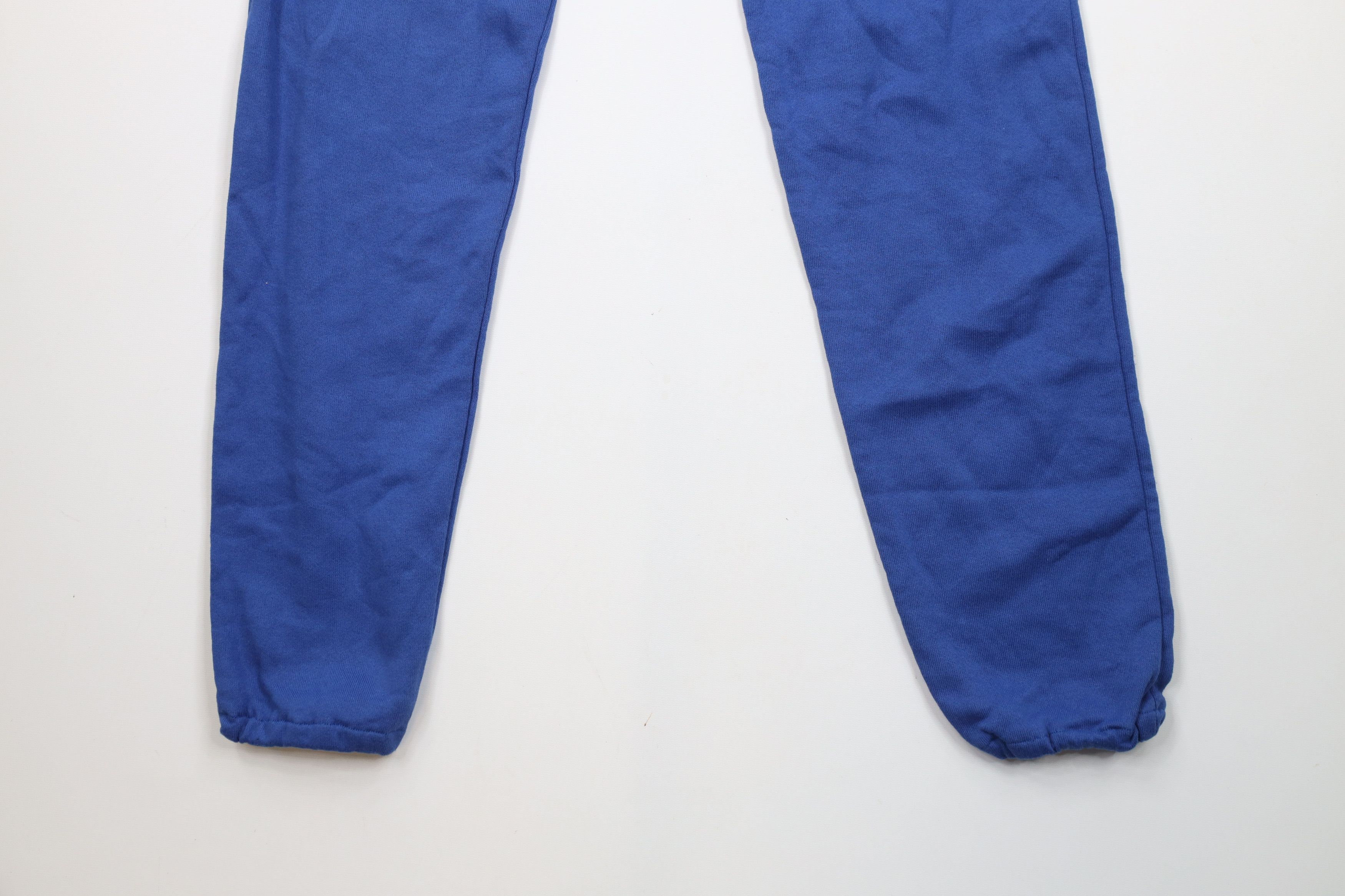 Vintage Vintage 90s Streetwear Gusseted Sweatpants Joggers Blue USA Size US 34 / EU 50 - 4 Thumbnail