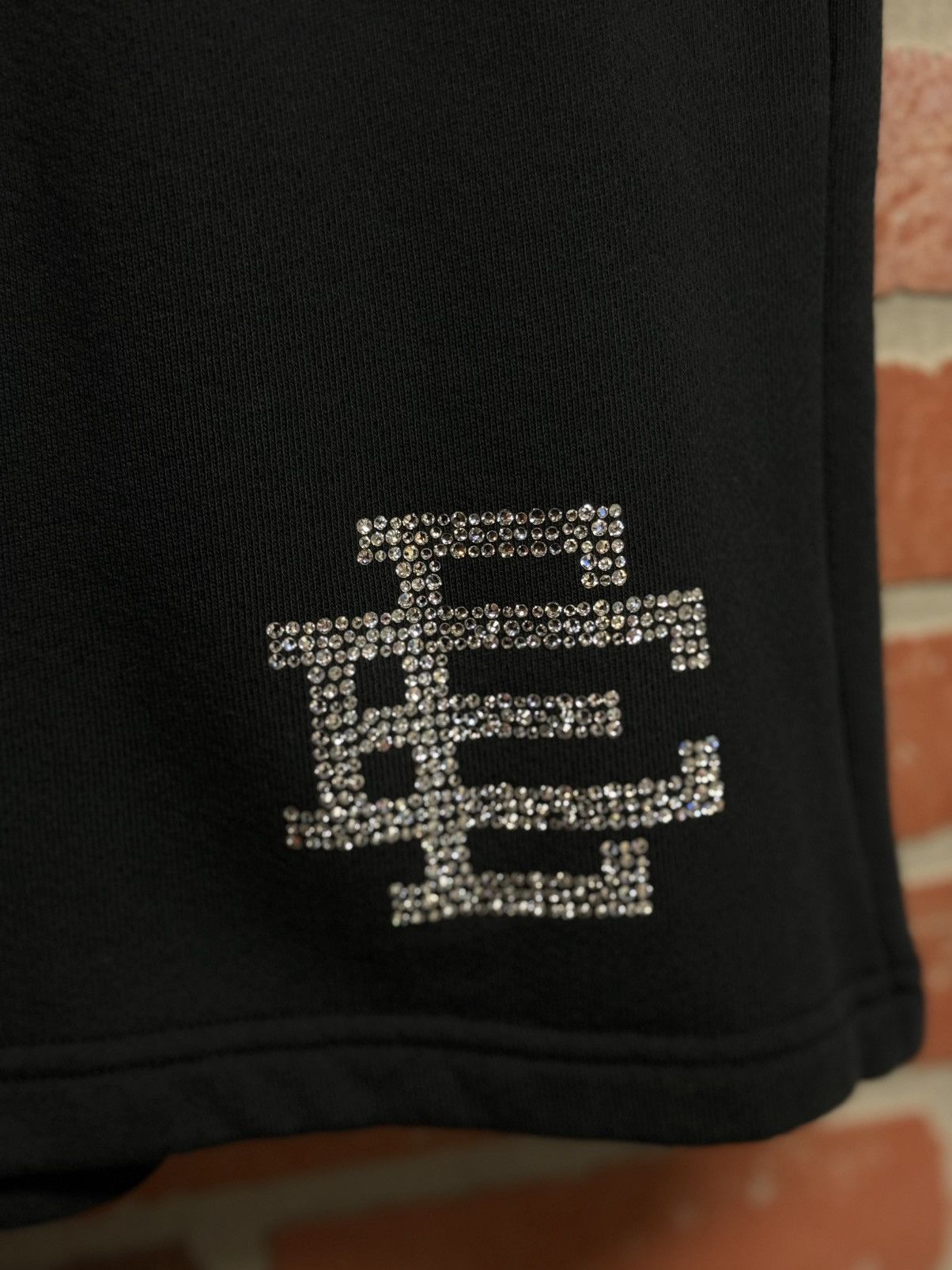 Eric Emanuel × Swarovski Eric Emanuel Swarovski Crystal Stones Shorts Size S (NEW) Size US 29 - 4 Thumbnail