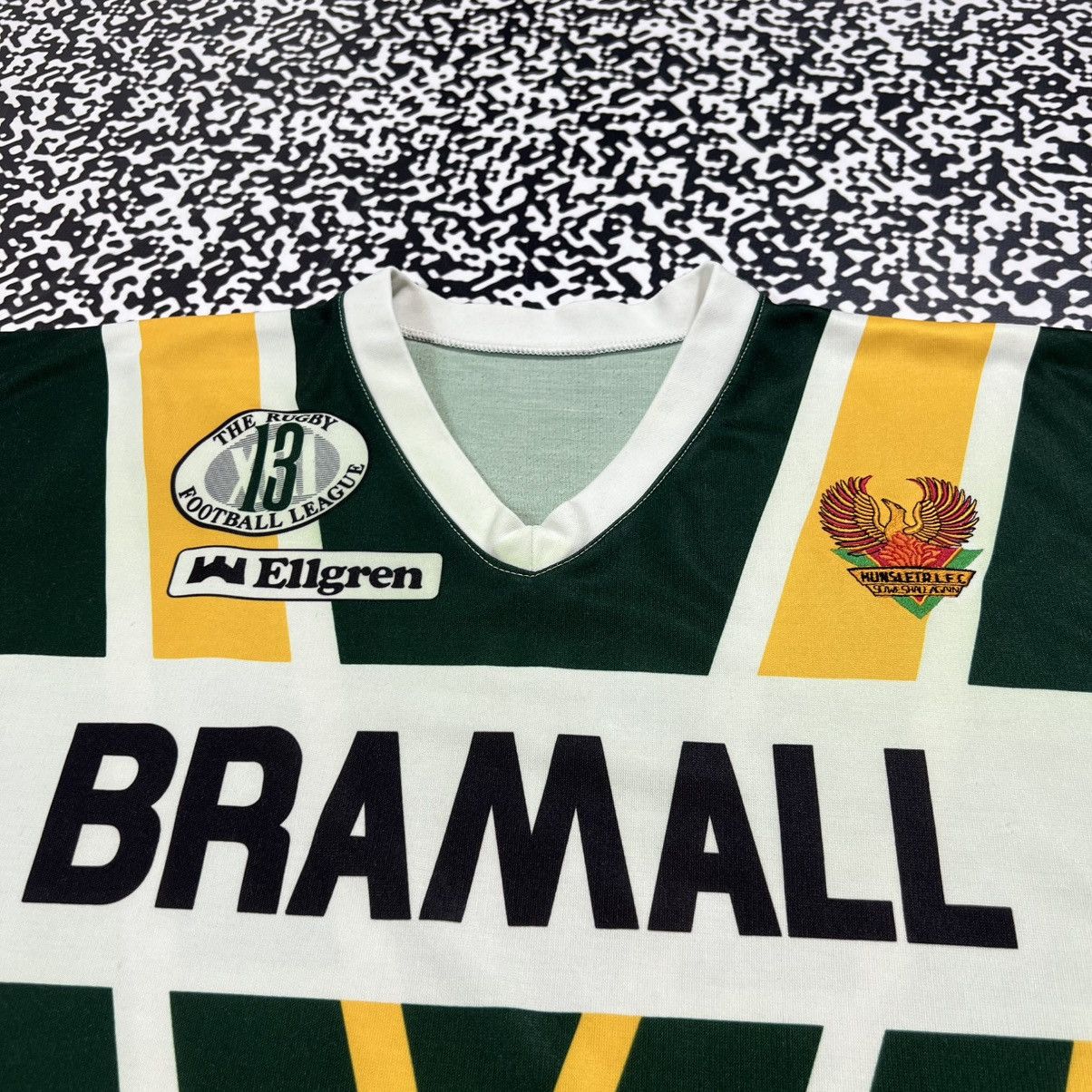 Vintage Vintage 90s Hunslet RLFC Northampton Town FC Rugby Jersey Size US L / EU 52-54 / 3 - 8 Thumbnail