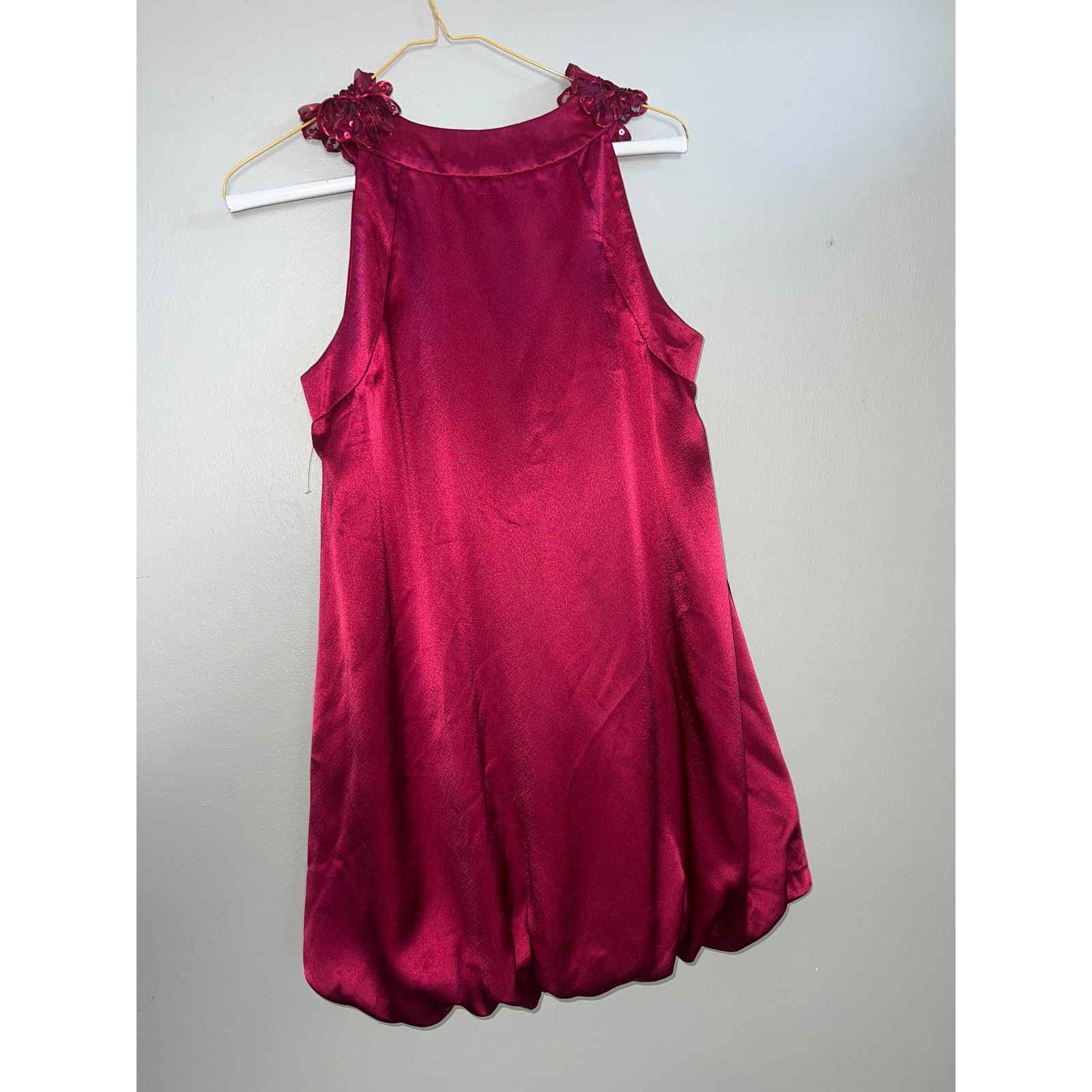 Other Forever 21 Festive Red/Wine Balloon Dress - Size S Size S / US 4 / IT 40 - 6 Thumbnail