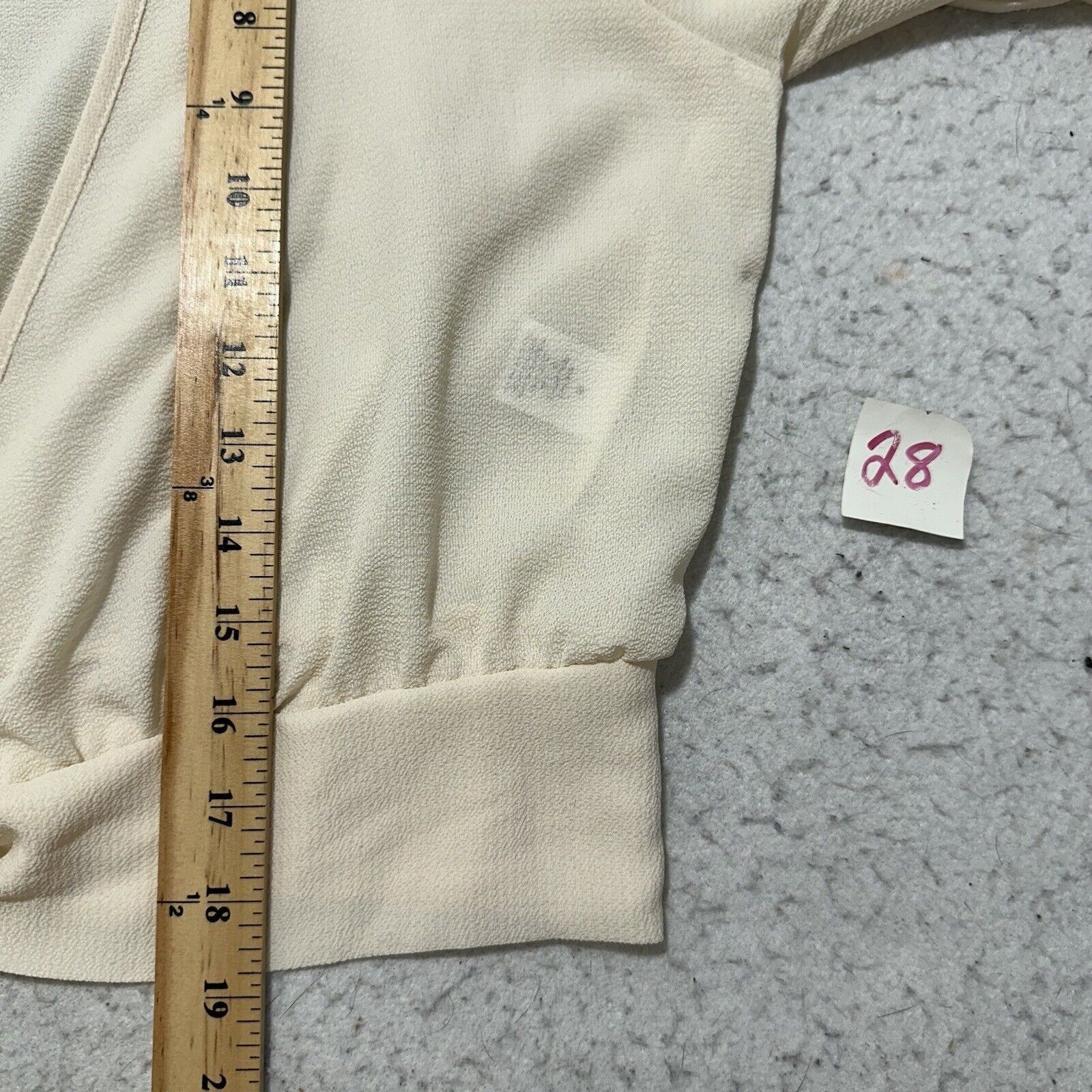 Other Fashion Nova Medium Little White Lies Top Tie Waist Blouse Size M / US 6-8 / IT 42-44 - 9 Thumbnail