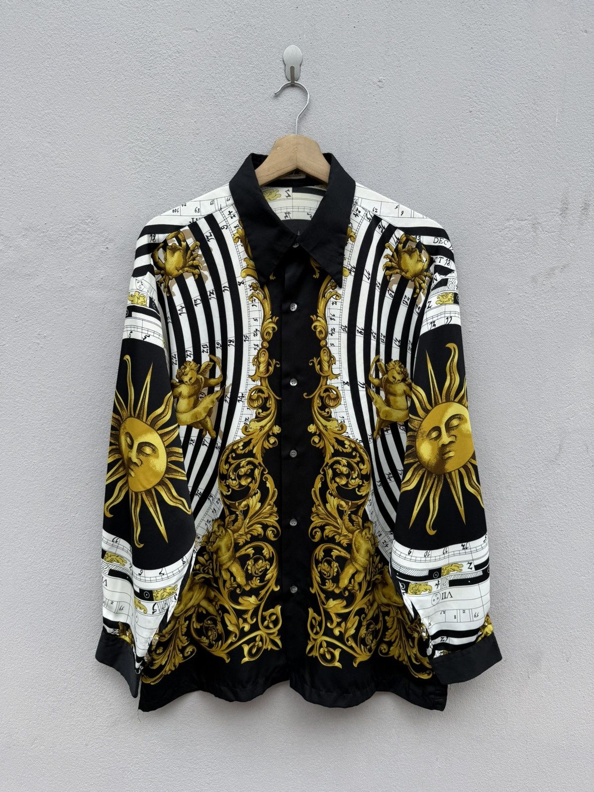 Junya Watanabe 💥GRAIL💥 Vintage Luxurious JUN MEN Fullprint Printed Calender Size US L / EU 52-54 / 3 - 1 Thumbnail