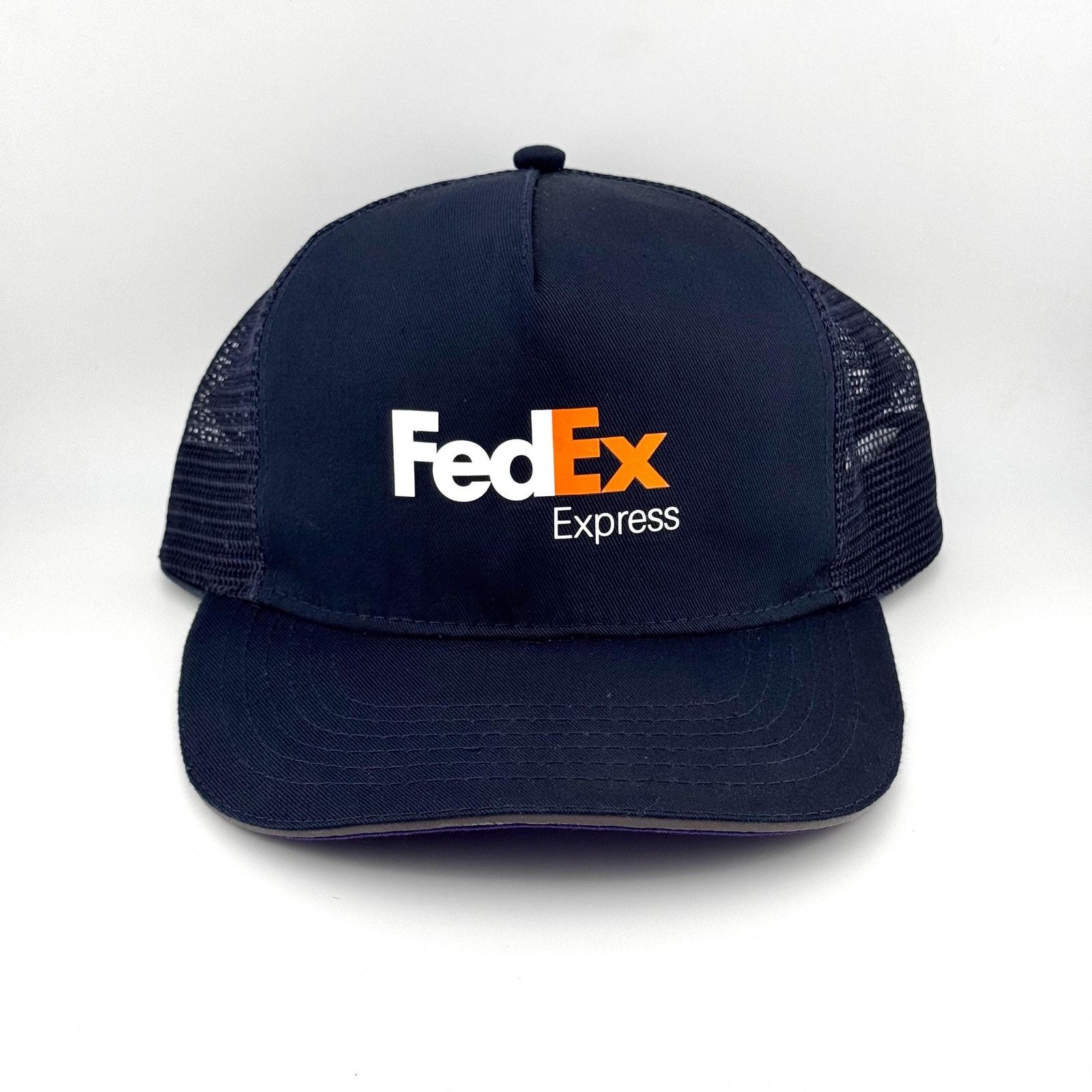 Other Vintage FedEx Express Trucker Hat Navy Mesh Workwear Y2K Cap Size ONE SIZE - 3 Thumbnail