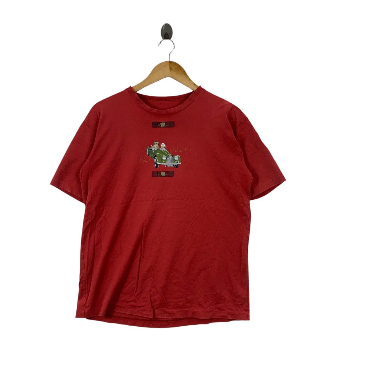 Karl Helmut Vintage PINK HOUSE JAPAN Karl Helmut Collection Tee Shirt Size M / US 6-8 / IT 42-44 - 4 Thumbnail