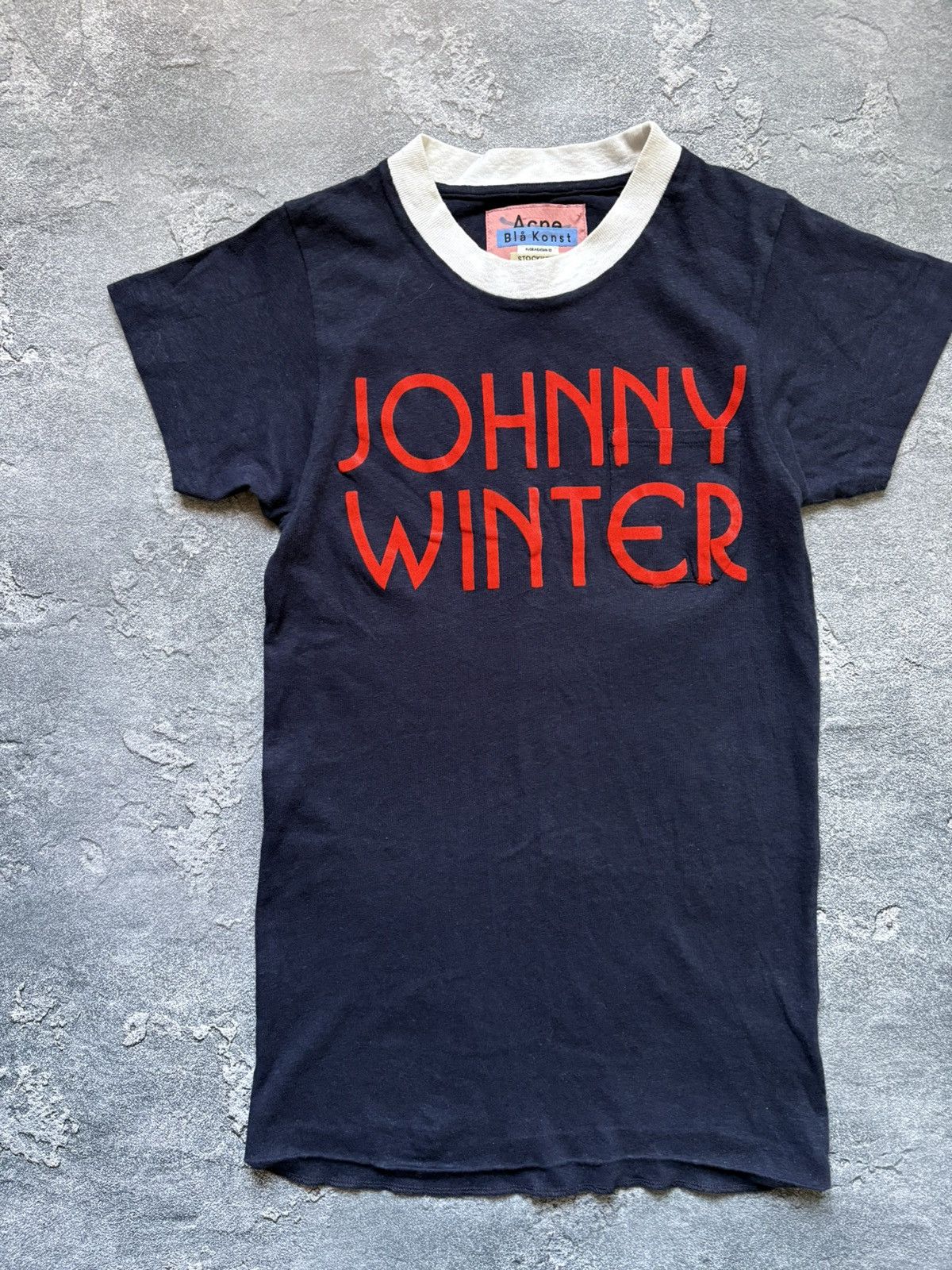 Acne Studios Rare Acne Studios Bla Konst Johnny Winter T-Shirt Size XS Size XS / US 0-2 / IT 36-38 - 3 Thumbnail