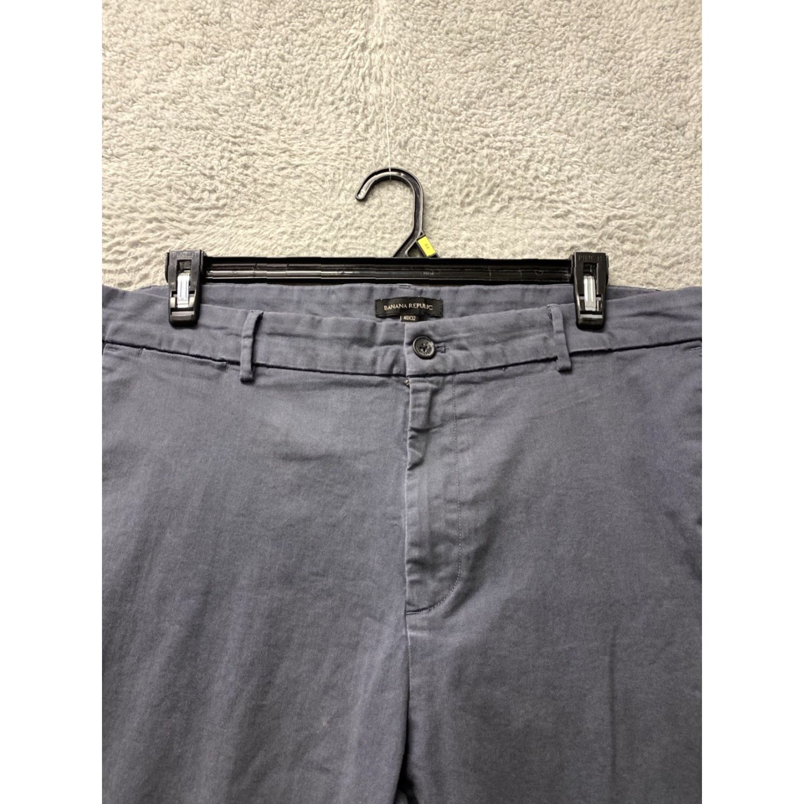 Banana Republic Banana Republic Chino Pants Mens 40x32 Slim Dark Gray Casual 5-Pocket Modern Size US 40 / EU 56 - 2 Thumbnail