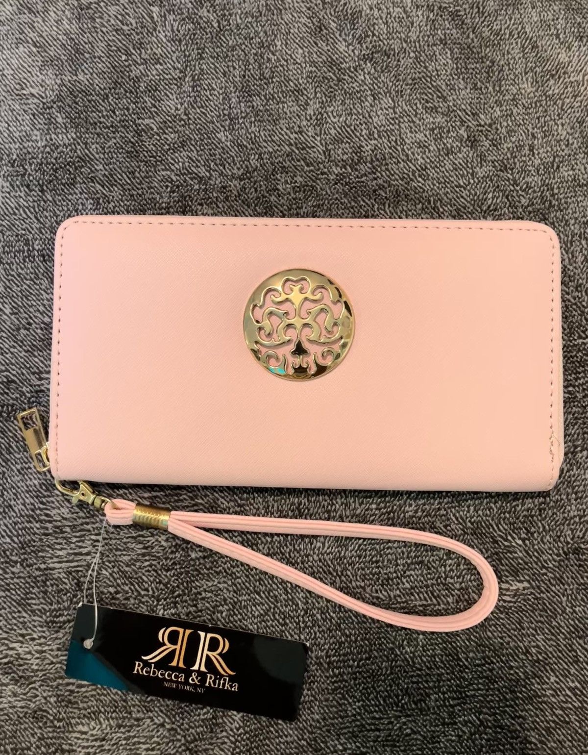 Other BRAND NEW Rebecca & Rifka ‘Blush’ Zip-Around Wallet Size ONE SIZE - 1 Thumbnail