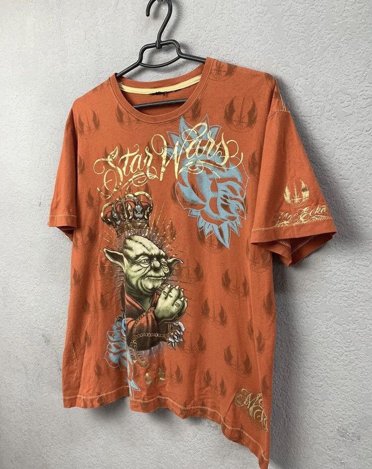 Christian Audigier T-shirt Vintage Y2K Ed Hardy Style Christian Audigier Tee Size US L / EU 52-54 / 3 - 2 Thumbnail