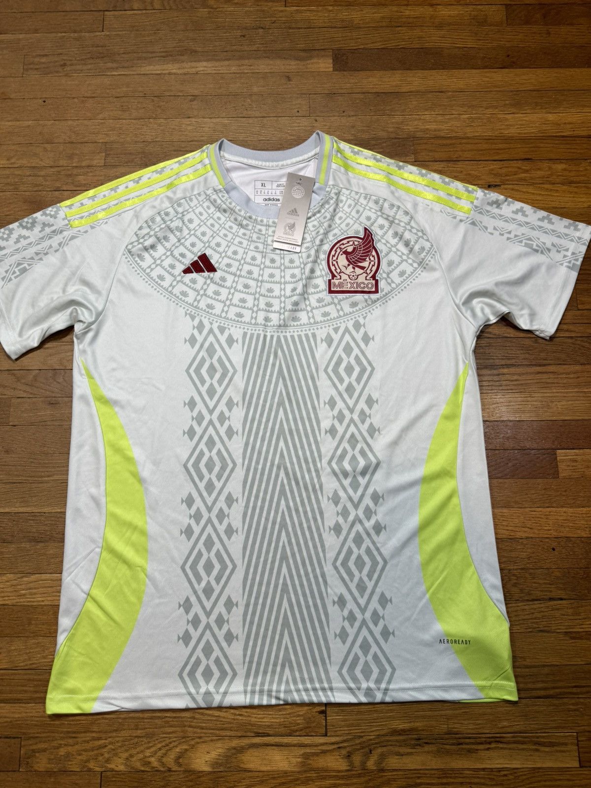 Adidas Mexico Soccer Jersey Size US XL / EU 56 / 4 - 4 Thumbnail