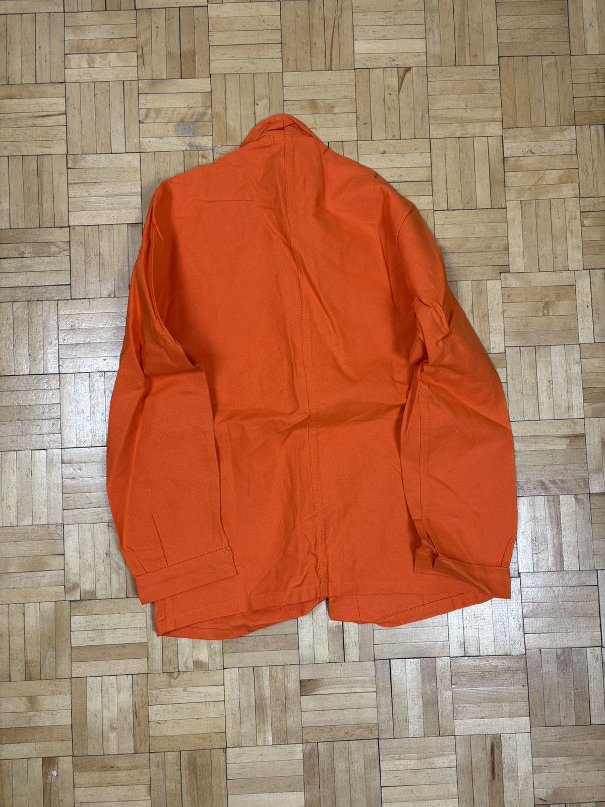 Le Laboureur nos 70s French chore coat orange made in France Size US S / EU 44-46 / 1 - 3 Thumbnail