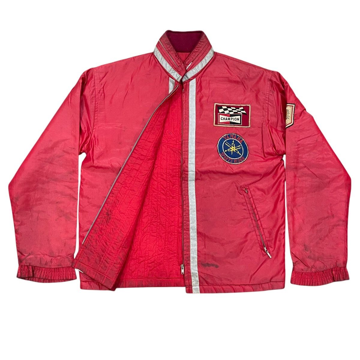 Yamaha Vintage 80s Yamaha Racing Sports Rider Motorcycle Jacket Size US L / EU 52-54 / 3 - 7 Thumbnail