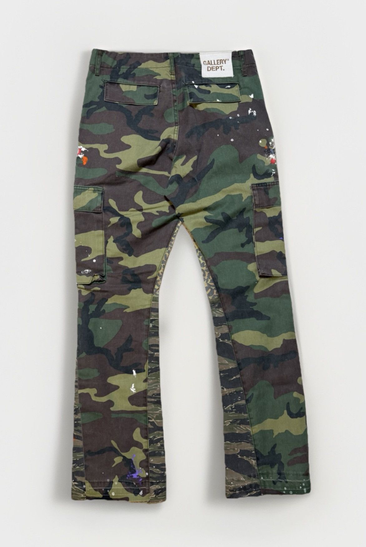 Gallery Dept. Gallery Dept. LA Flare Paint Splatter Camo Pants Size US 32 / EU 48 - 2 Thumbnail